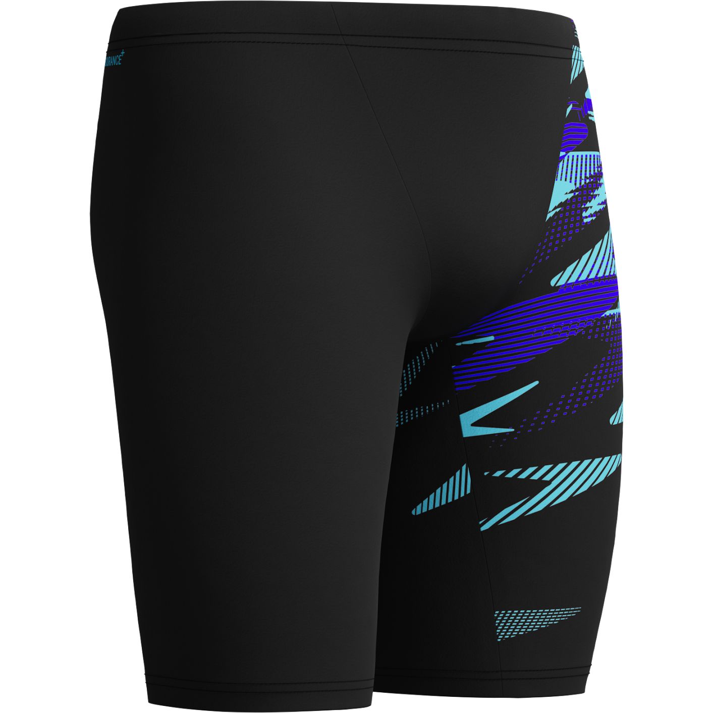 Speedo Hyperboom V-Cut Jammer Men - black/cobalt pop | BIKE24
