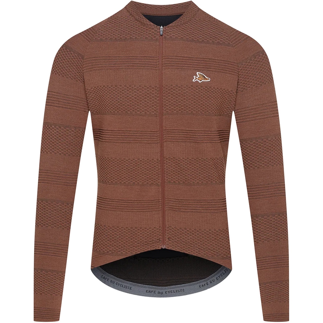 Picture of Café du Cycliste Corinne Long Sleeve Jersey Men - cashew