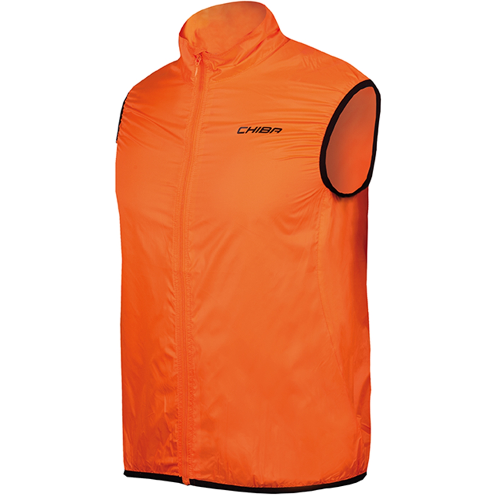 Image of Chiba Windblocker Safety Vest - neon orange
