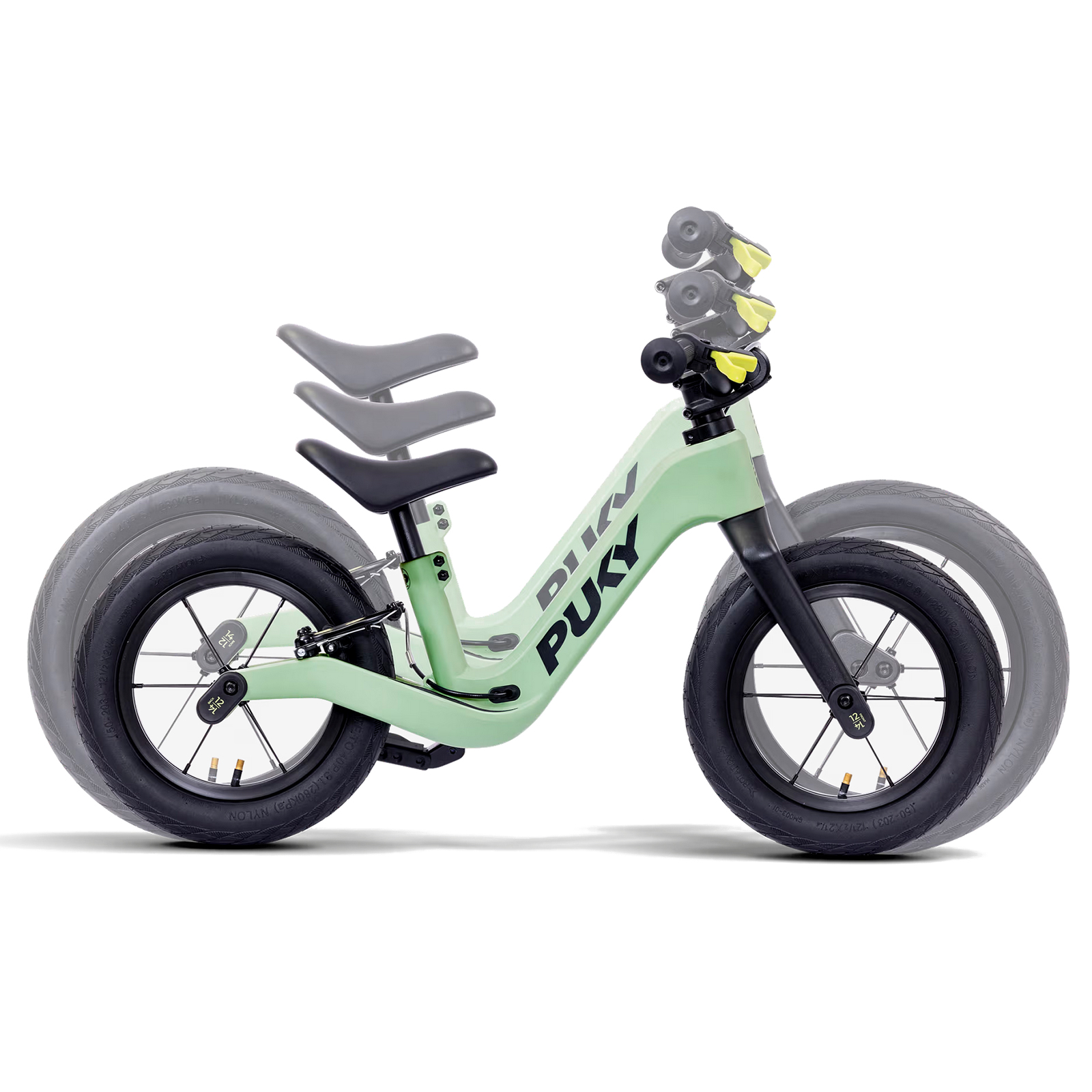 PUKY WUTSCH Verde Menta – Bicicleta Sin Pedales Para Niños De 1 A 2 Años – Corre Pasillos Con Ruedas FLOAT Y Asiento Ergonómico