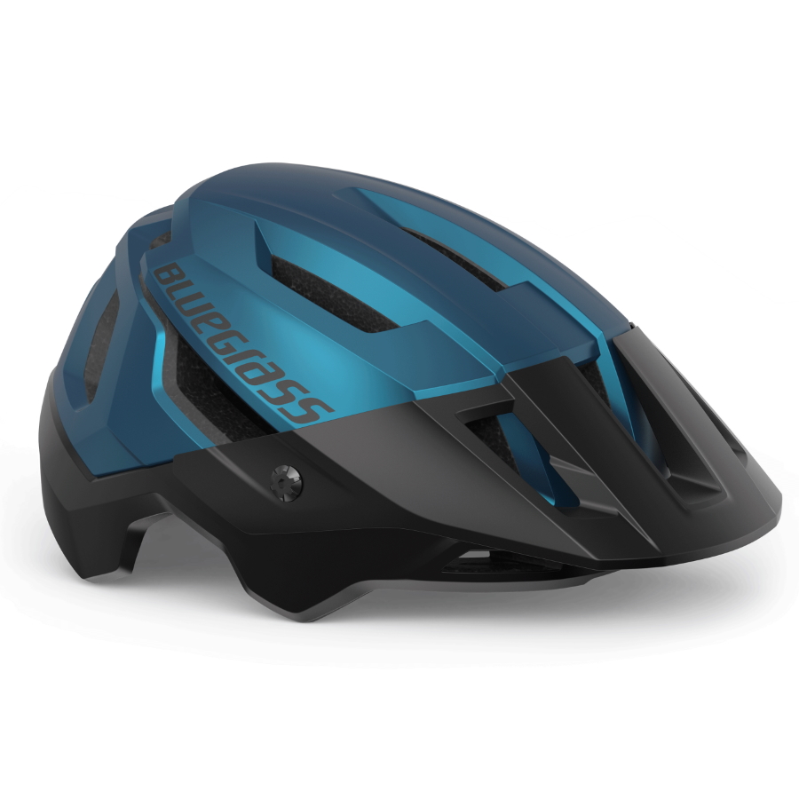 Image of Bluegrass Rogue Bike Helmet - teal blue metallic matt