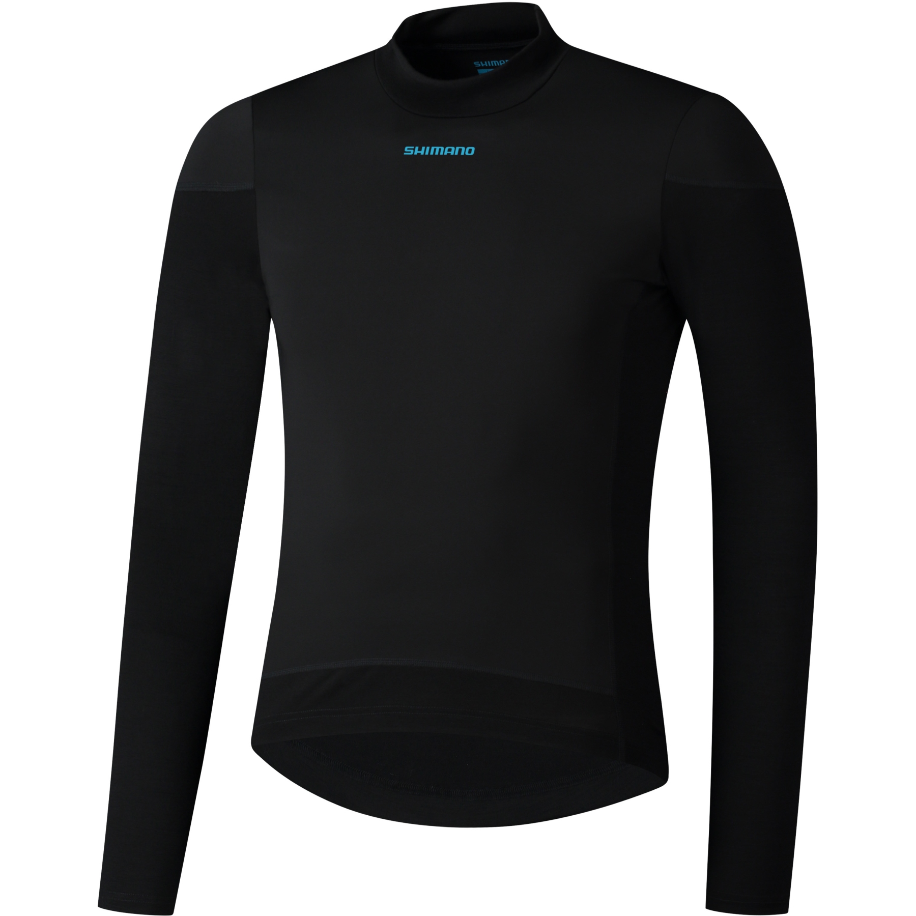 Базовый слой Shimano Beaufort с длинным рукавом для мужчин - черный