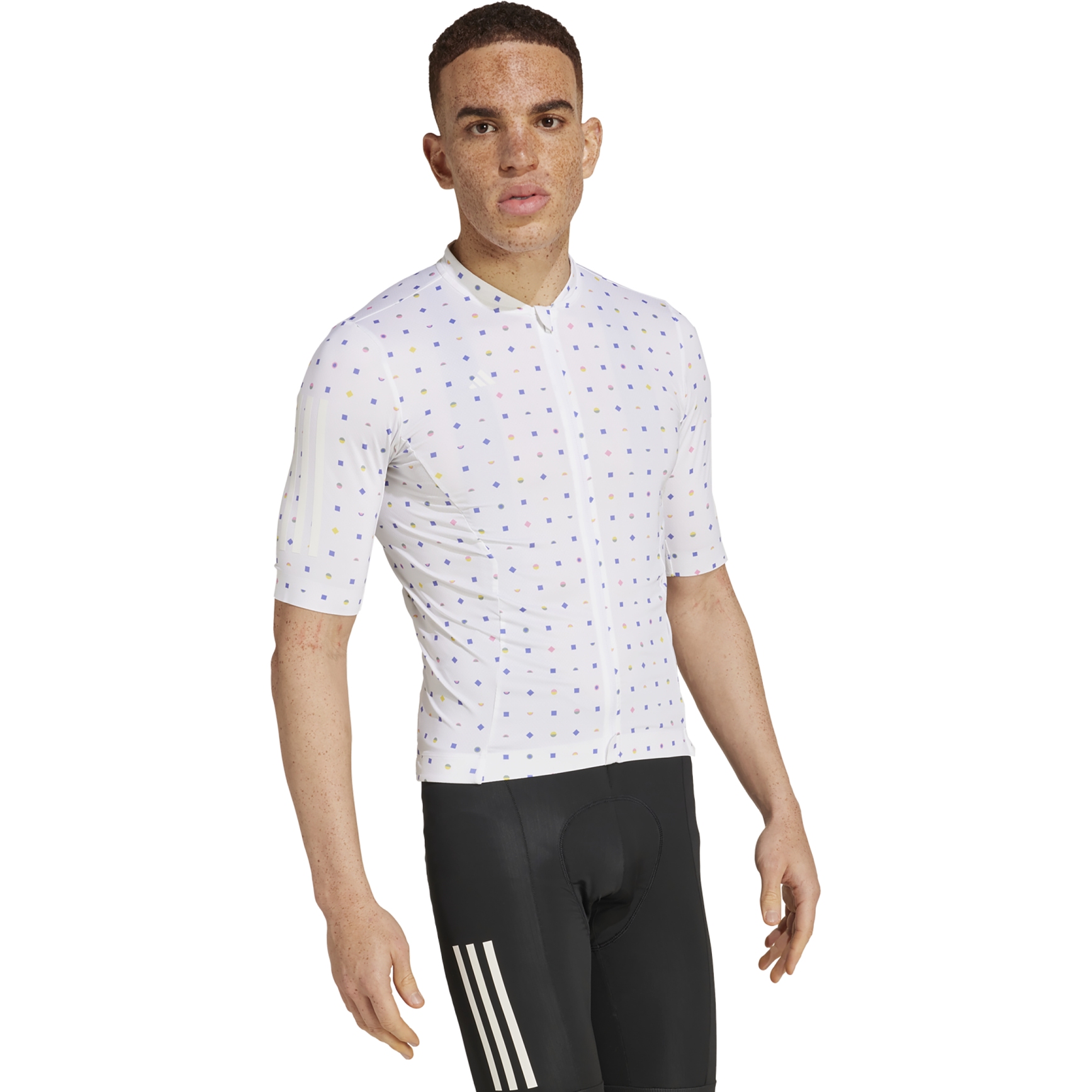 ★★Adairs★★ Tempo 3S Cycling Jersey JG3569 adidas Tempo 3-Stripes Cycling Jersey - Green | adidas UK
