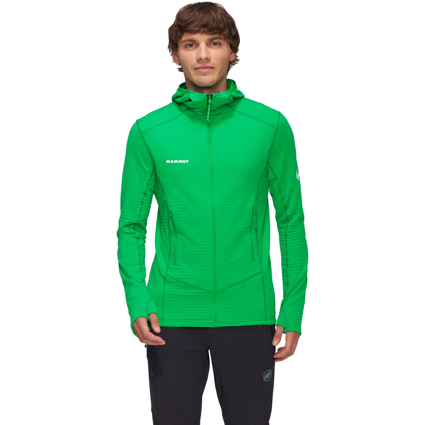Produktbild von Mammut Taiss Light Midlayer Jacke mit Kapuze Herren - pinea