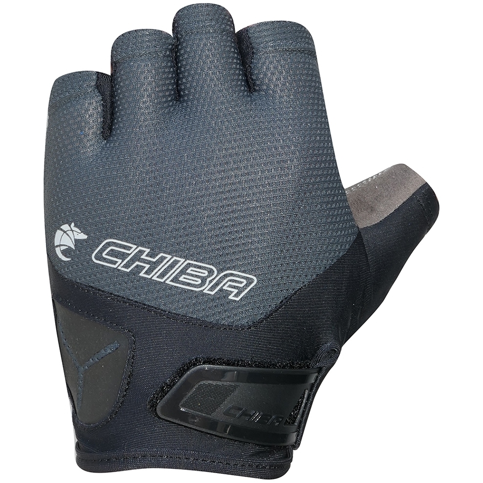 Produktbild von Chiba Gel Air Kurzfinger-Handschuhe - dunkelgrau