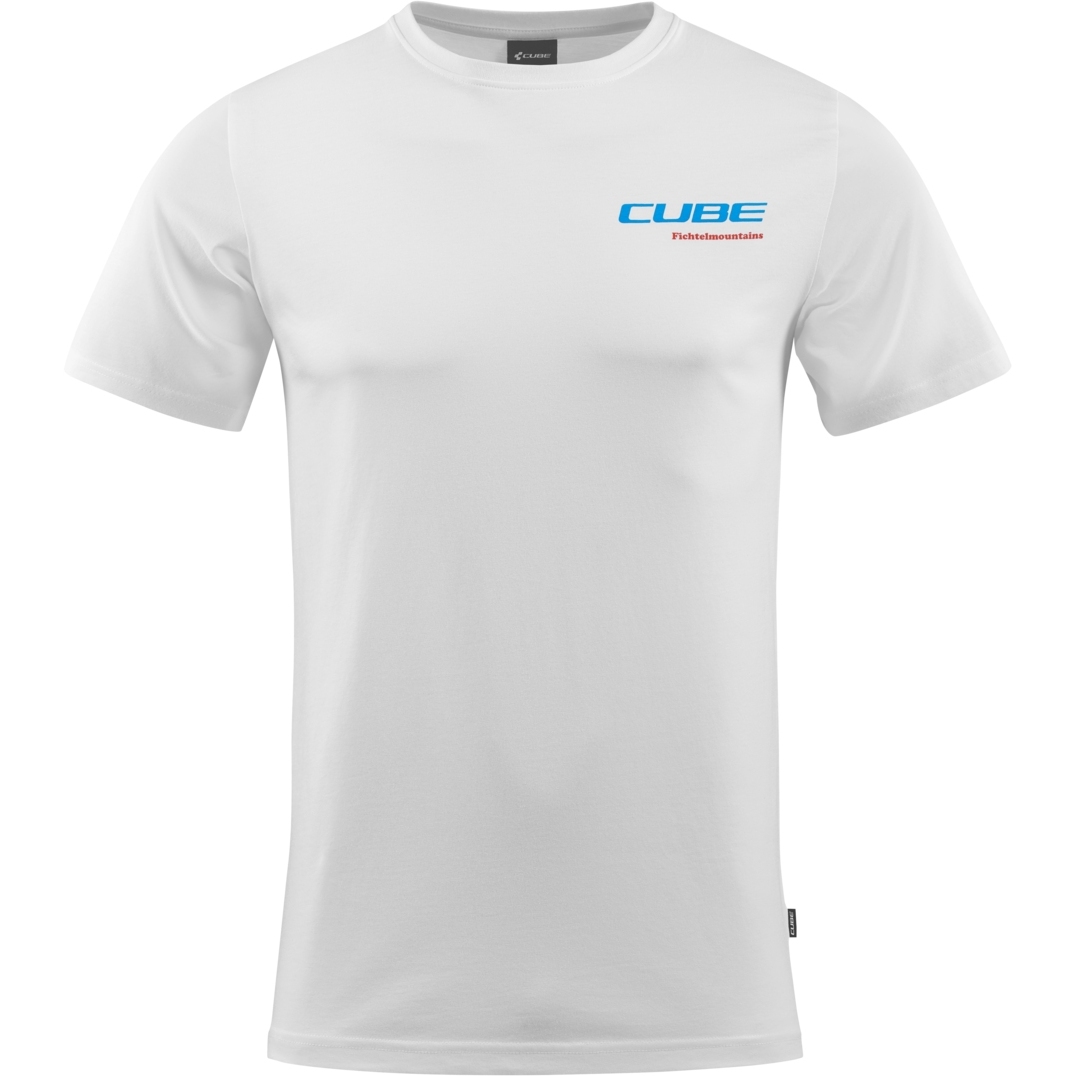 Produktbild von CUBE Organic T-Shirt Landscape - weiß