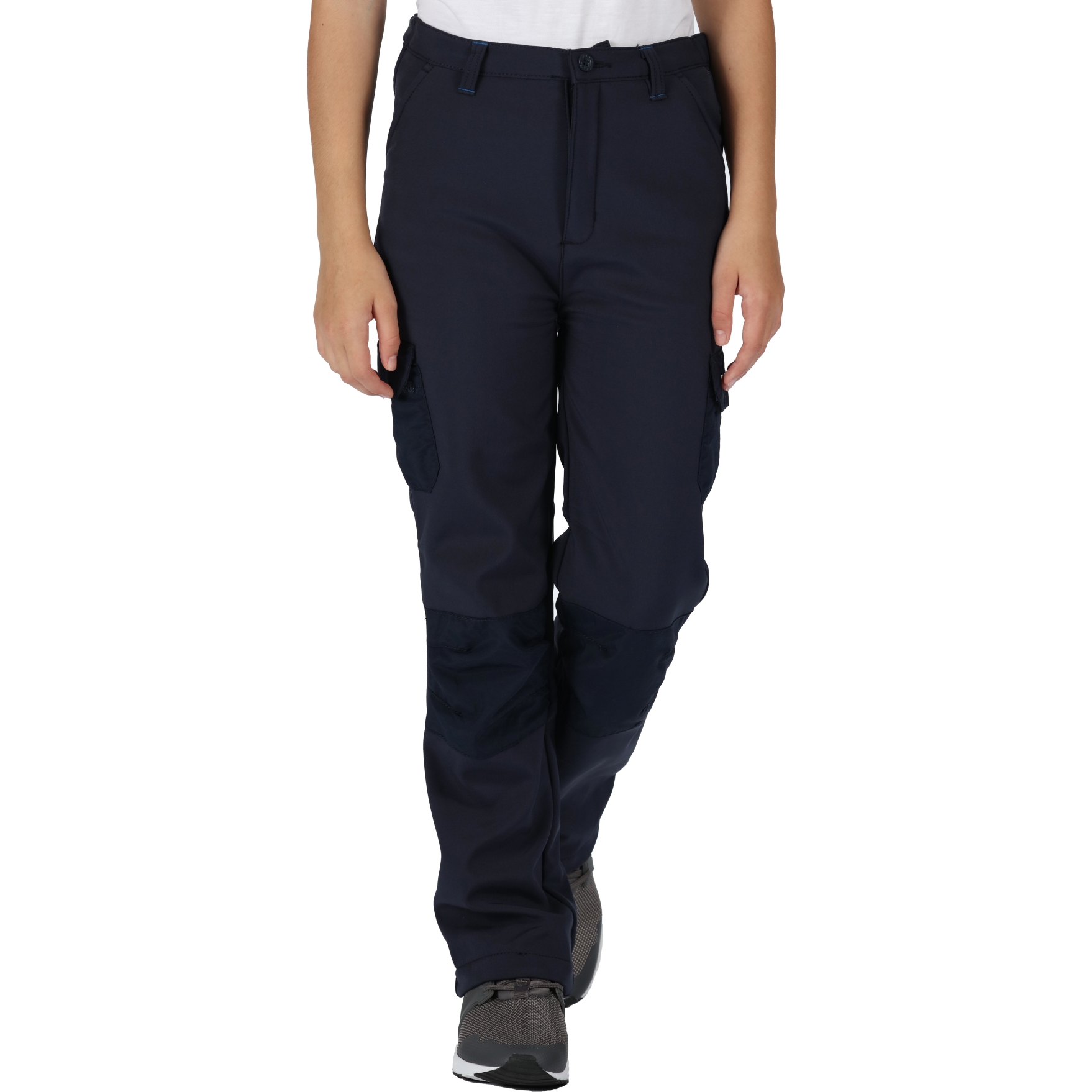 Picture of Regatta Winter Softshell Trousers Kids - Navy 540