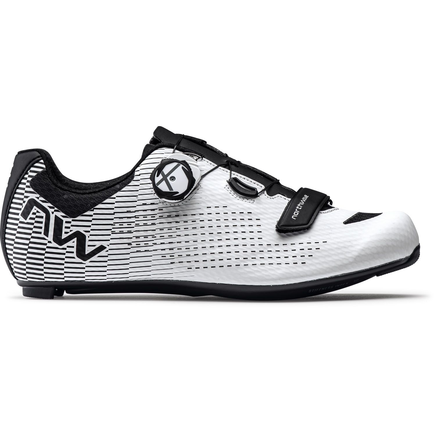 Zapatillas de ciclismo de carretera Wire 2 Carbon para mujer (42.0,  blanco/blanco), Blanco/Blanco