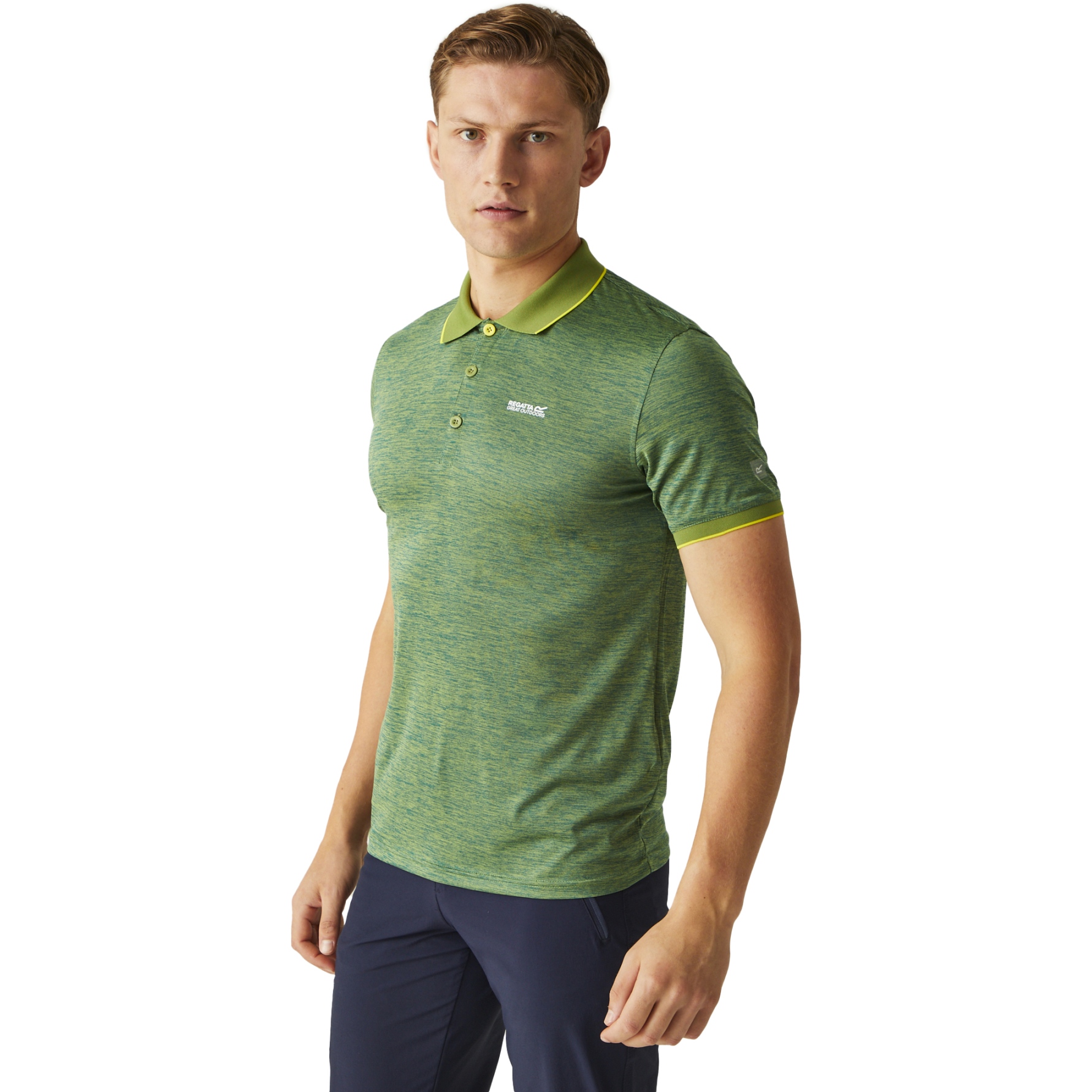 Produktbild von Regatta Remex II Polo-Shirt Herren - Piquant Green BLV