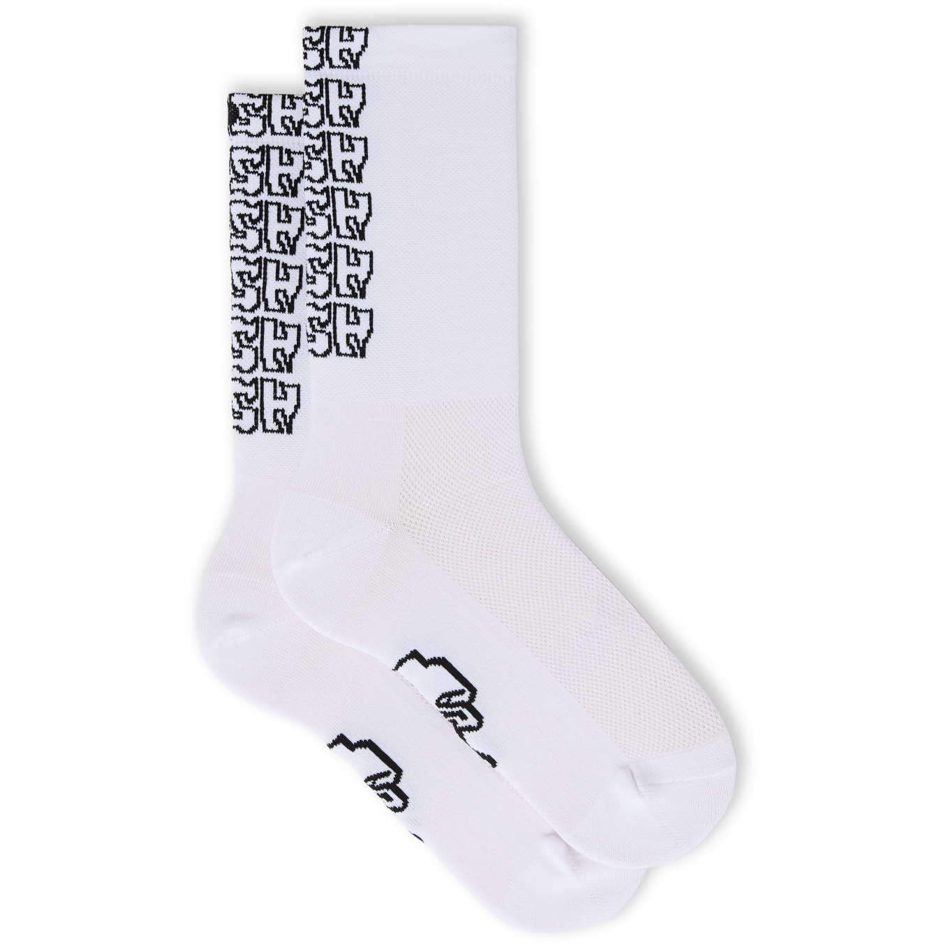 Классические носки для велоспорта Trip со СКРЕЩЕННЫМИ пальцами - Rush - Белый