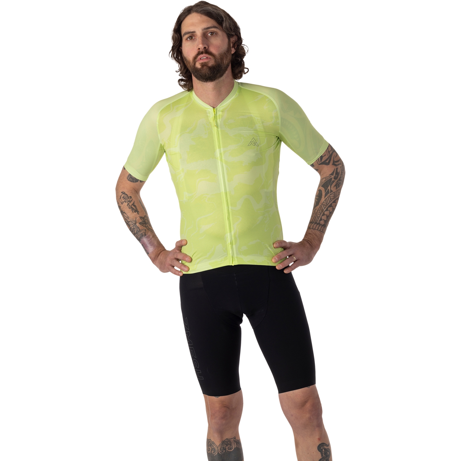 Picture of 7mesh Pace Short Sleeve Jersey Men - Lime Sorbet