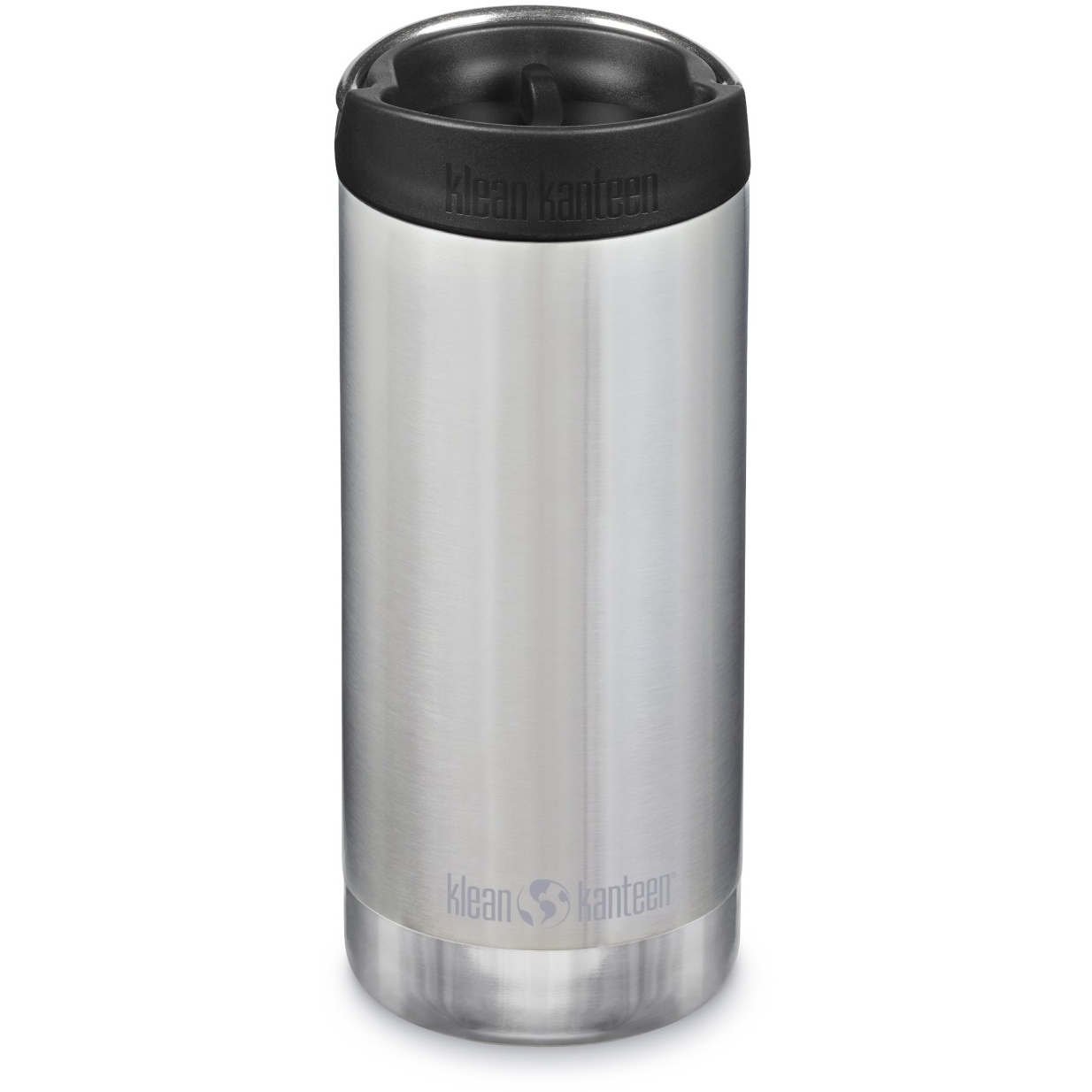 Image of Klean Kanteen TKWide Insulated Bottle with Café Cap 355 ml - brushed stainless