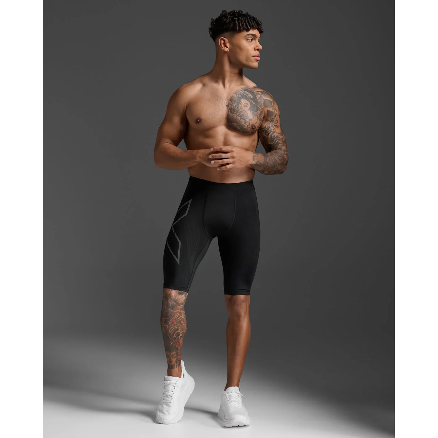 2XU Elite MCS Run Compression Shorts Men - black/black