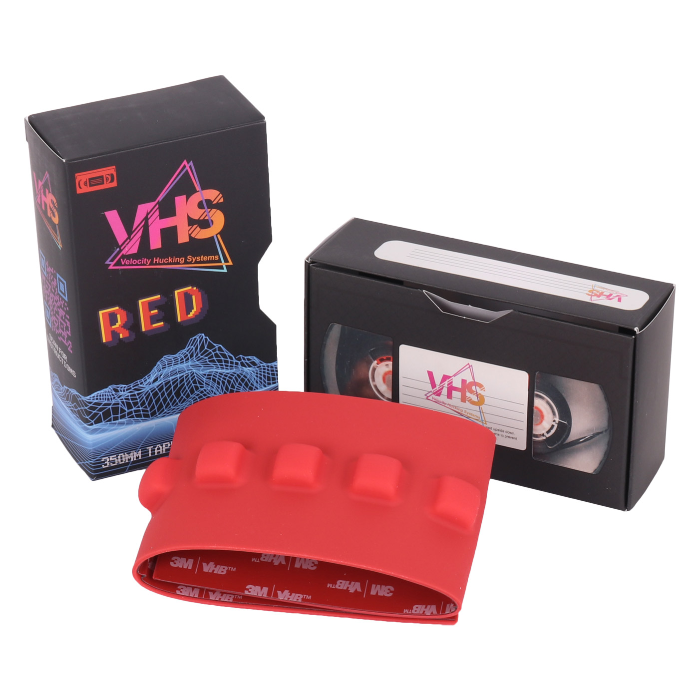 Photo produit de Velocity Hucking Systems VHS 2.0 Slapper Tape Protection de Chaîne - rouge