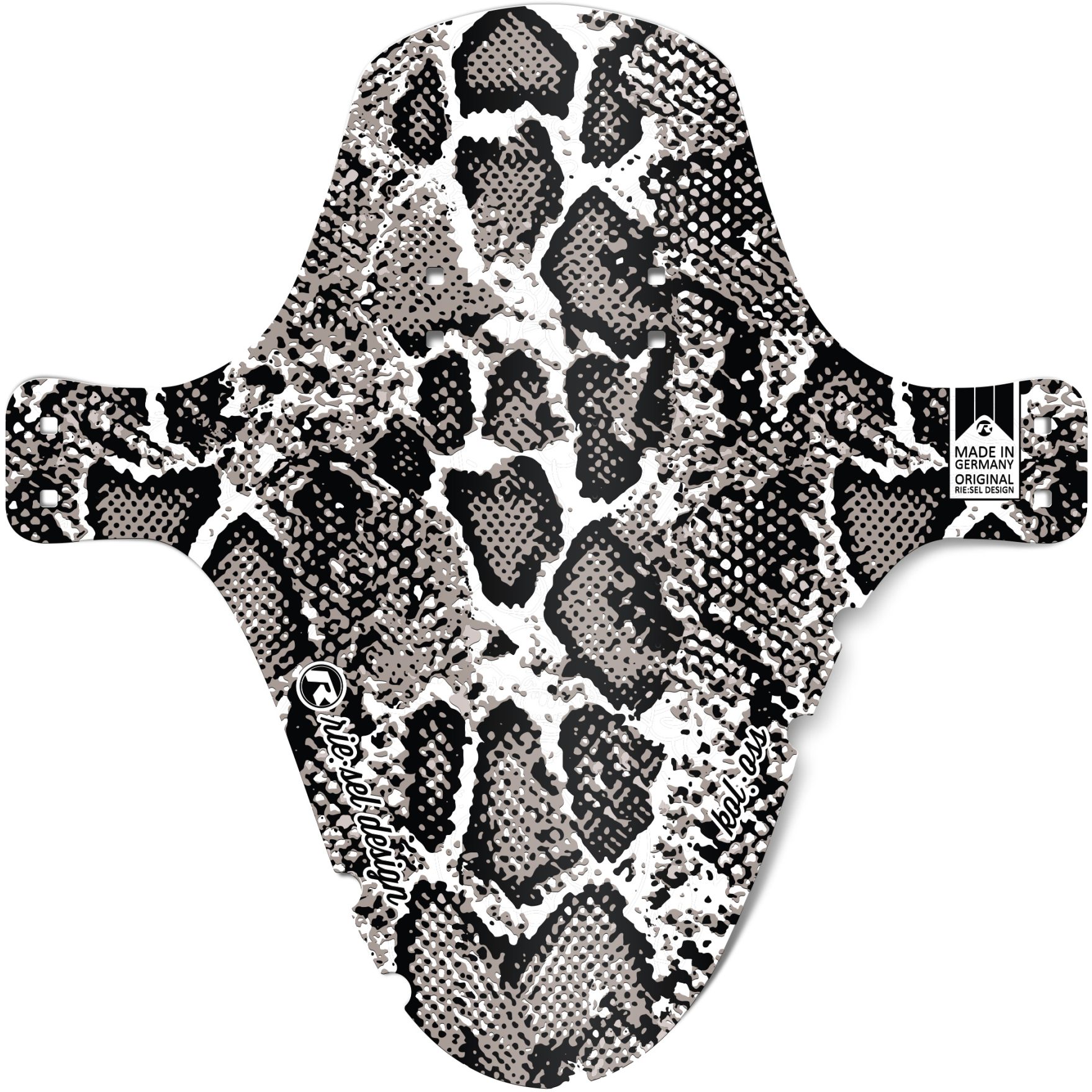 Produktbild von rie:sel design kol:oss Schutzblech - snake | transparent material