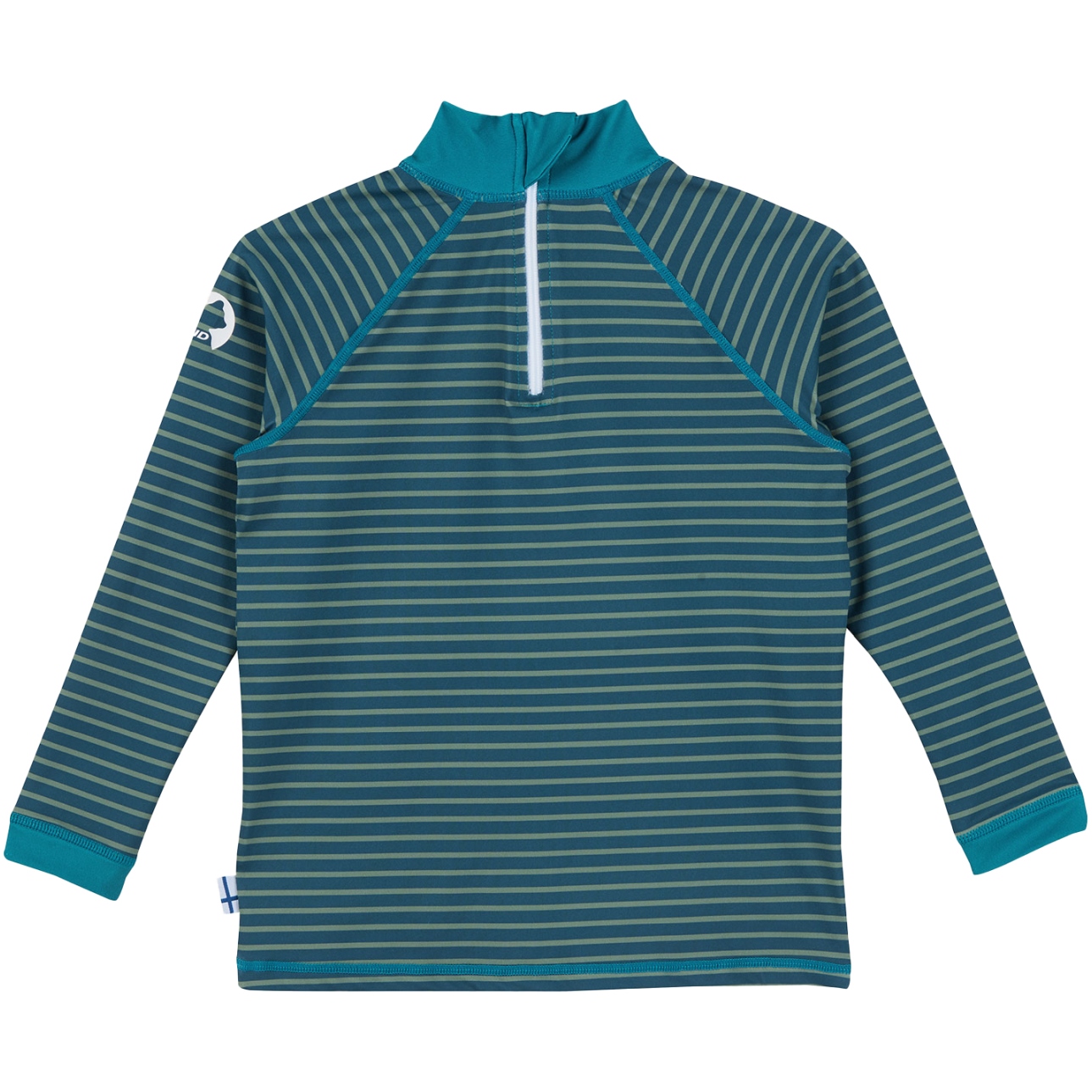 Picture of Finkid DELFIINI EKO Longsleeve Surf Shirt Kids - ocean/mosaic