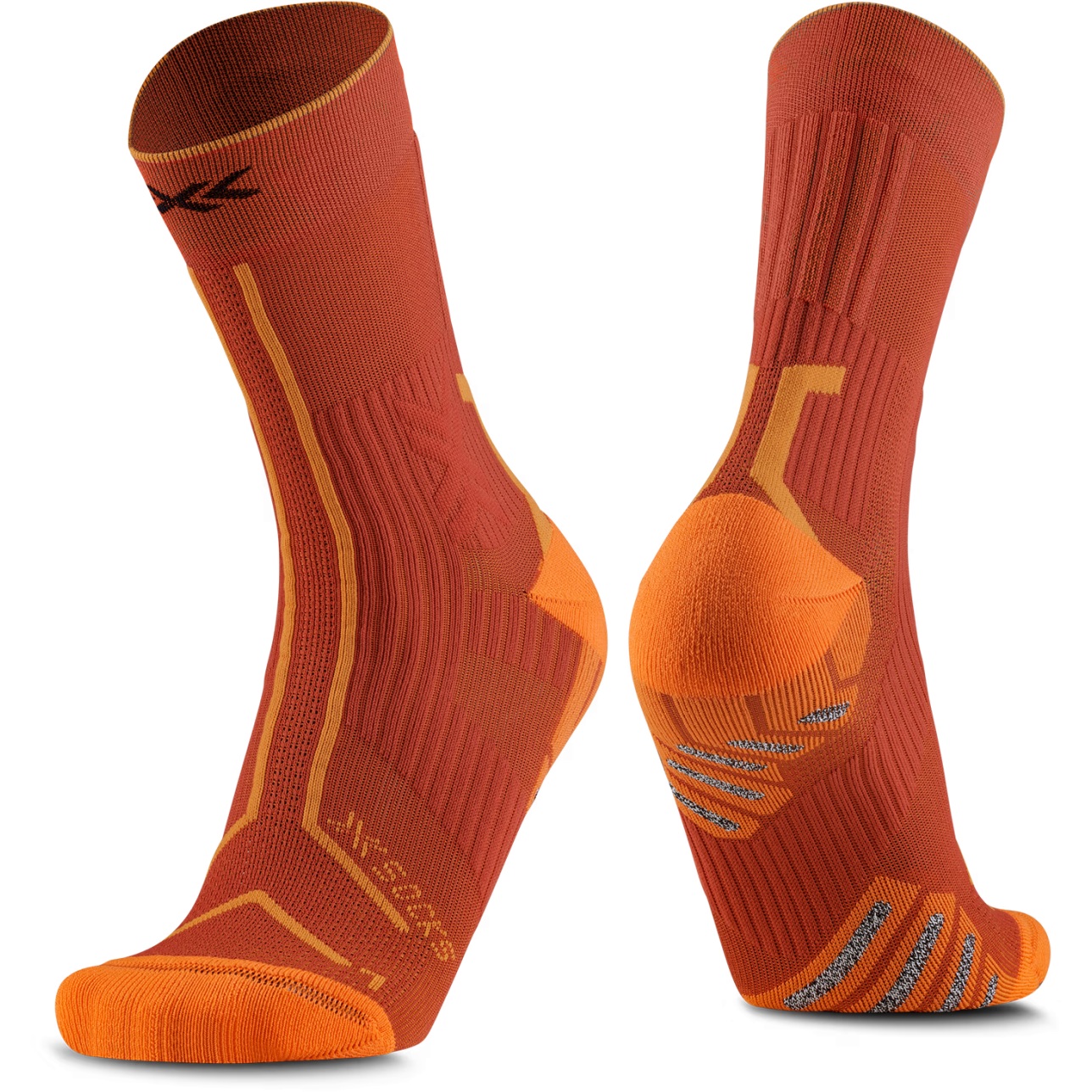 X-Socks Trailrun Terraskin Expert Crew Socks burnt red/orange
