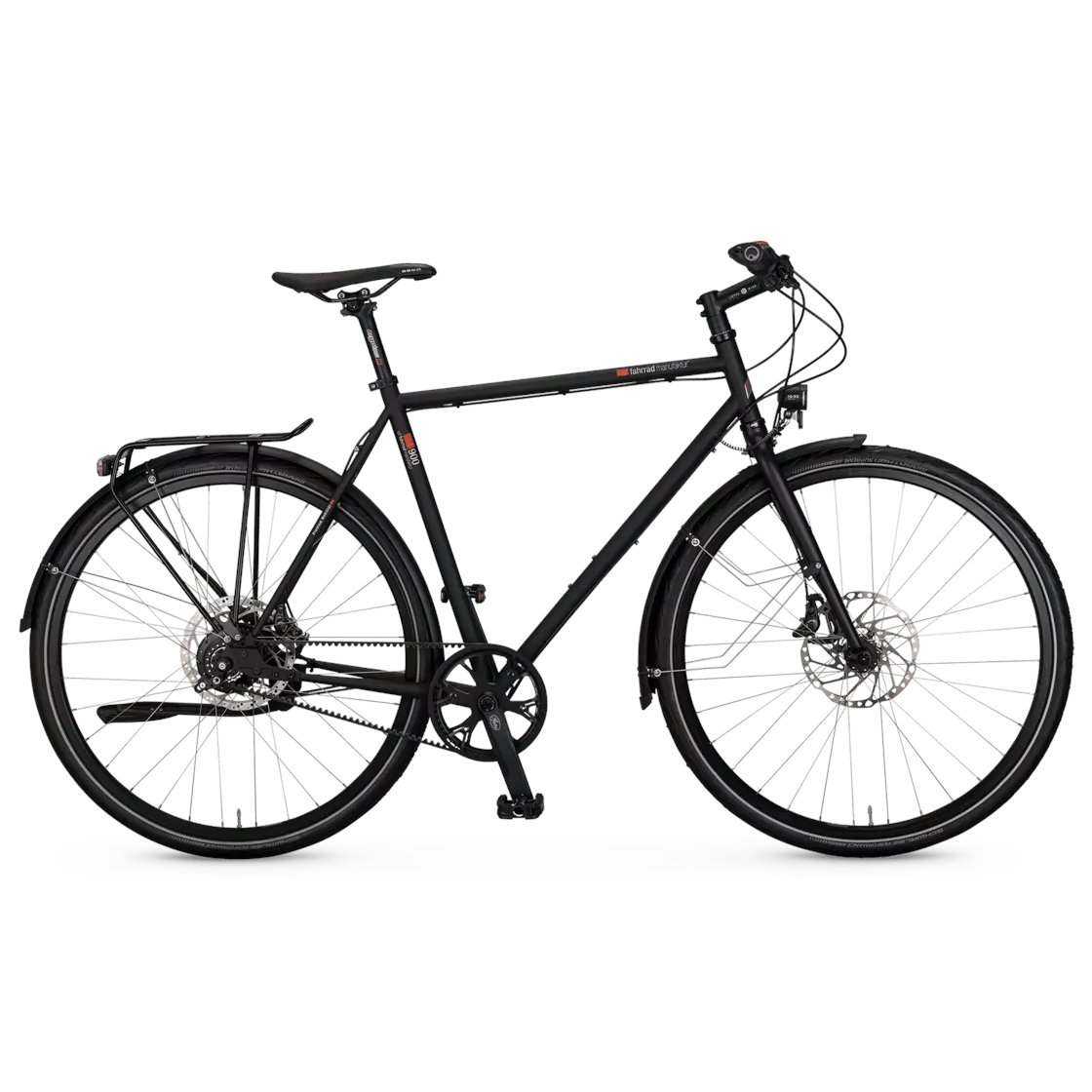 Produktbild von vsf fahrradmanufaktur T-900 Disc Rohloff - Herren Trekkingrad mit Riemenantrieb - 2023 - ebony matt
