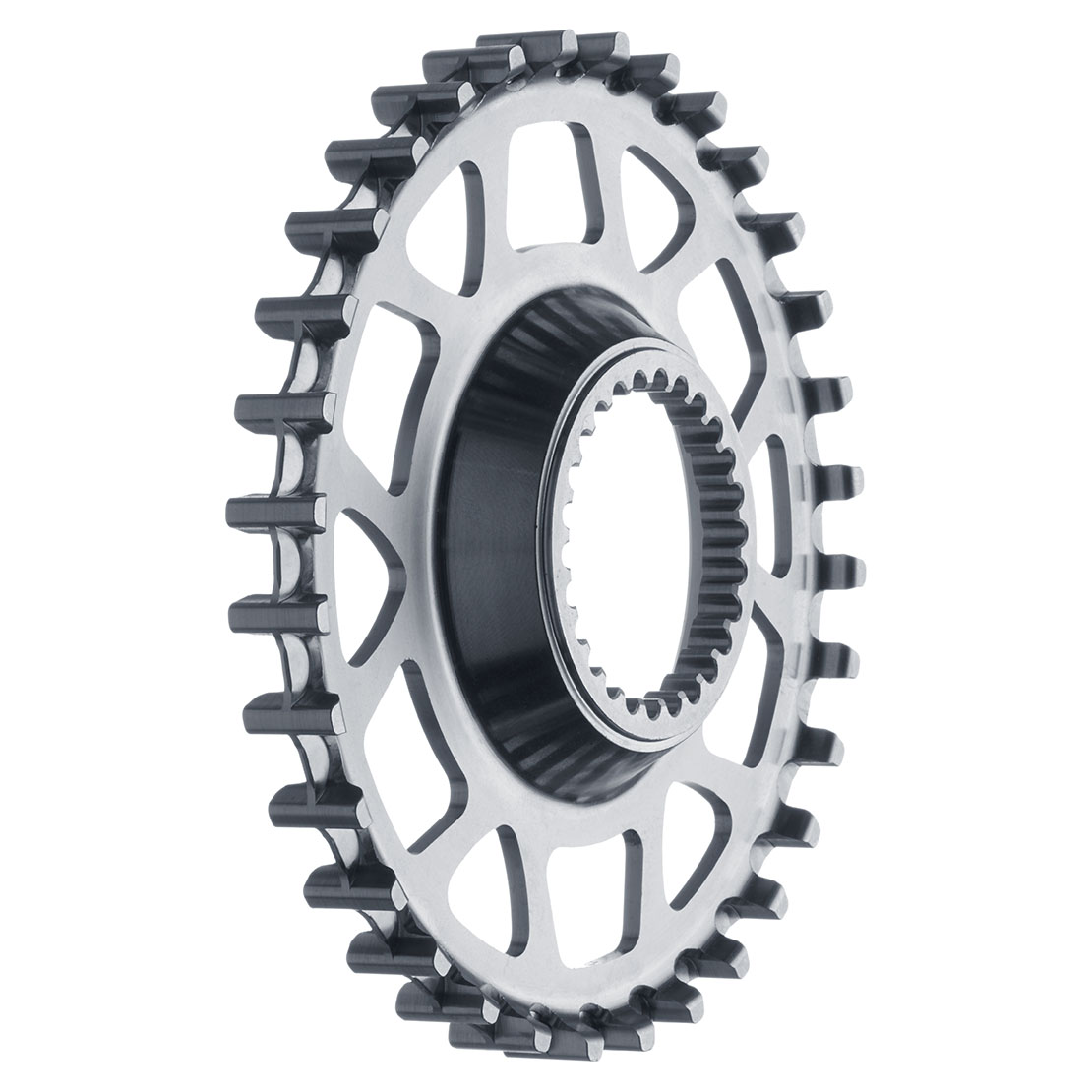 Gates Carbon Drive Sprocket - CDX Fin Line | Centertrack | Front