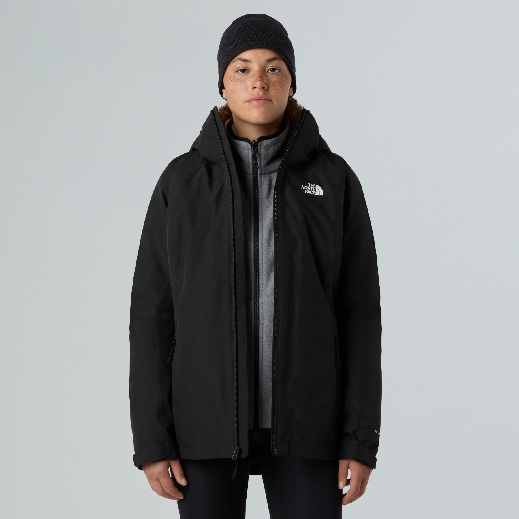 The North Face Giacca Donna Inlux Triclimate TNF Black Heather
