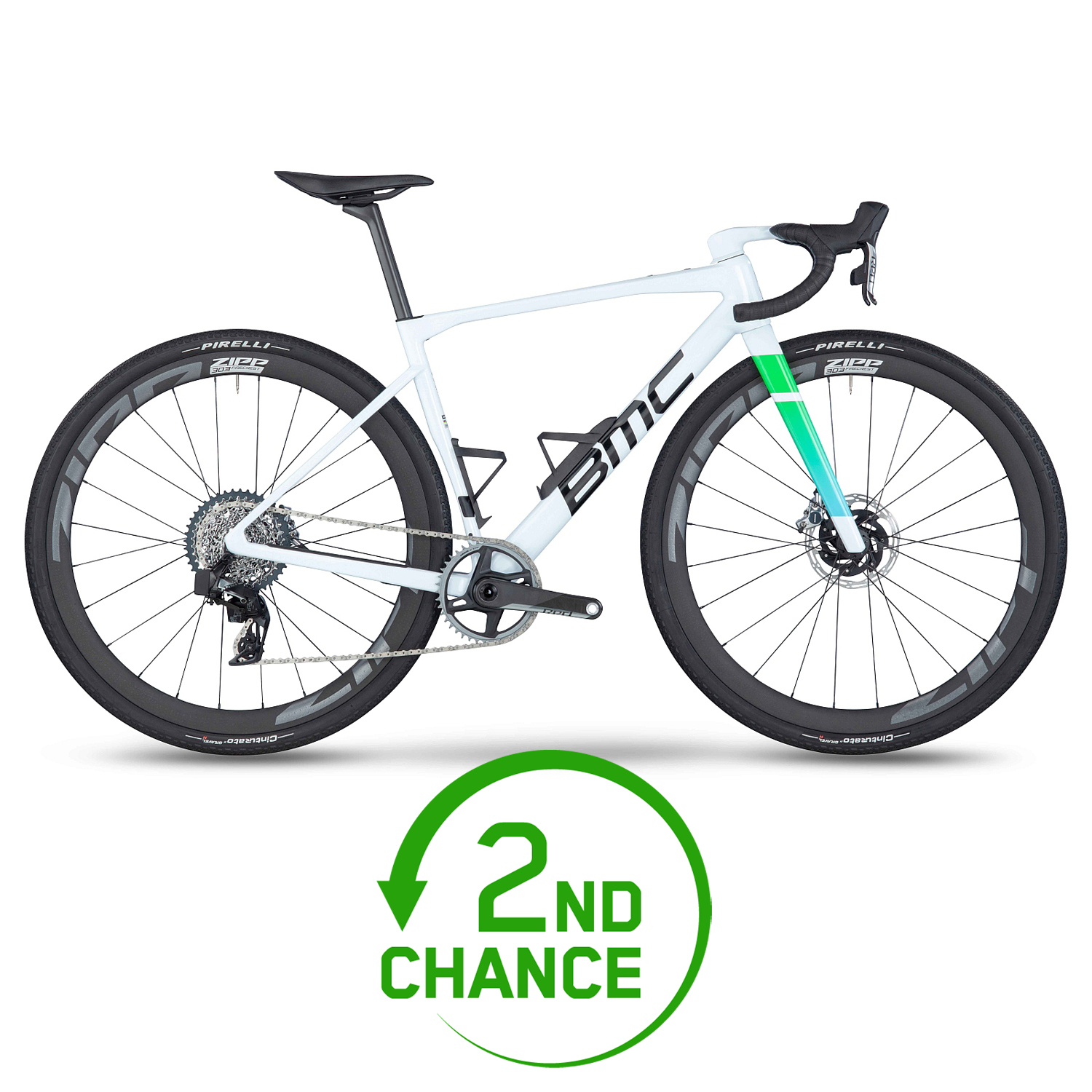 BMC KAIUS 01 ONE Carbon Gravel Bike 2023 white black 2nd Choice