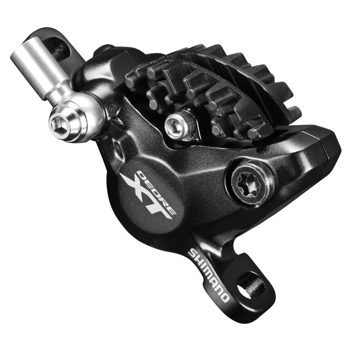 Picture of Shimano Deore XT BR-M8000 Hydraulic Disc Brake Caliper - Postmount - J03A Resin (Ice-Tech)