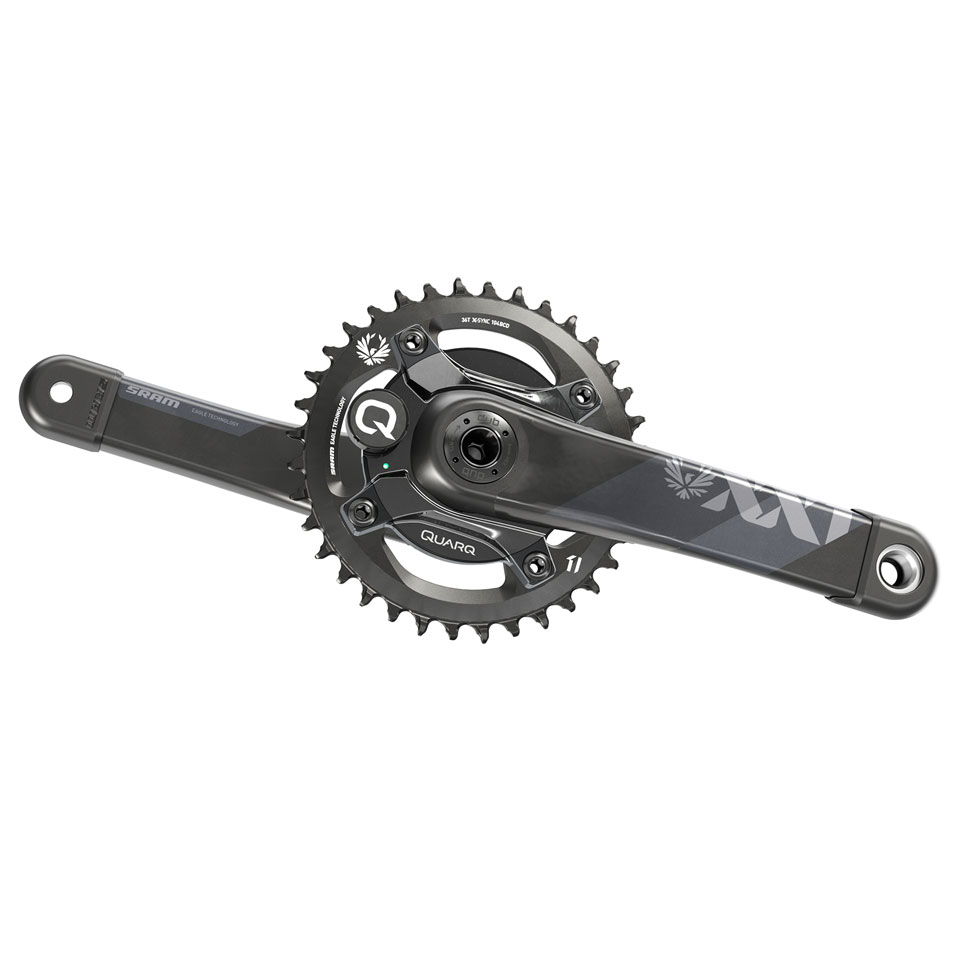 QUARQ | SRAM XX1 Eagle Boost Power Meter Crank - black | BIKE24