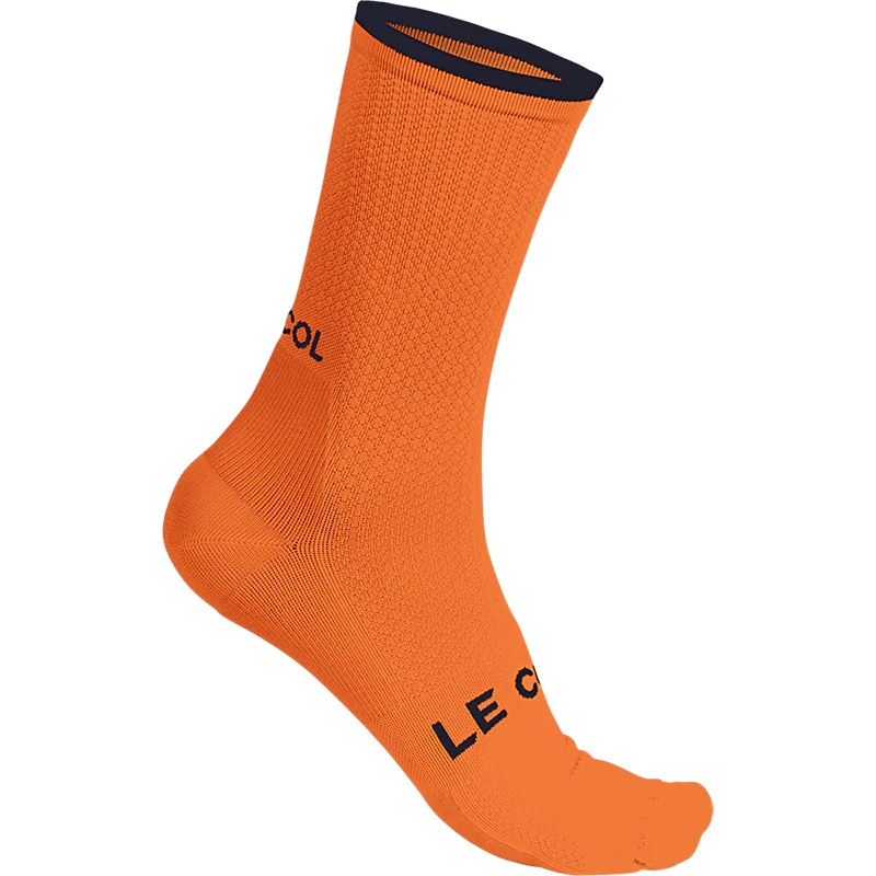 Produktbild von Le Col Radsport-Socken - Saffron/Navy