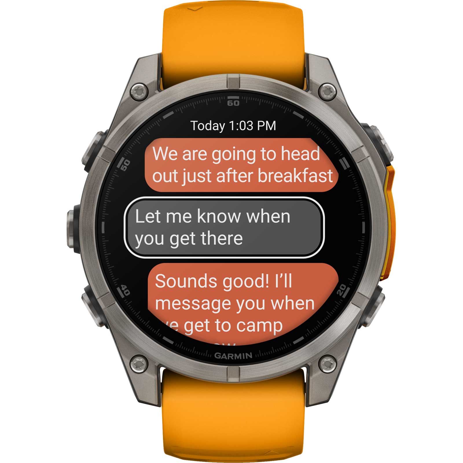Garmin fenix 8 AMOLED Sapphire GPS Smartwatch - 47mm - Graphit