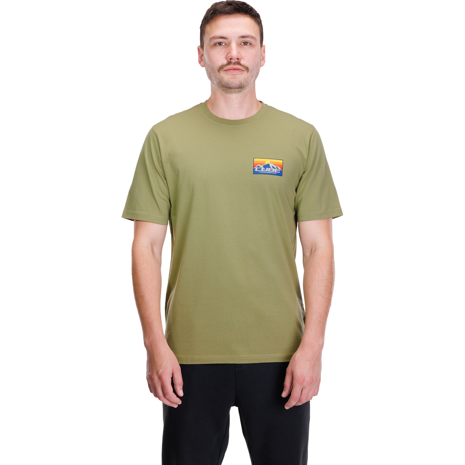 Picture of CUBE Organic Summit T-Shirt Men - olive