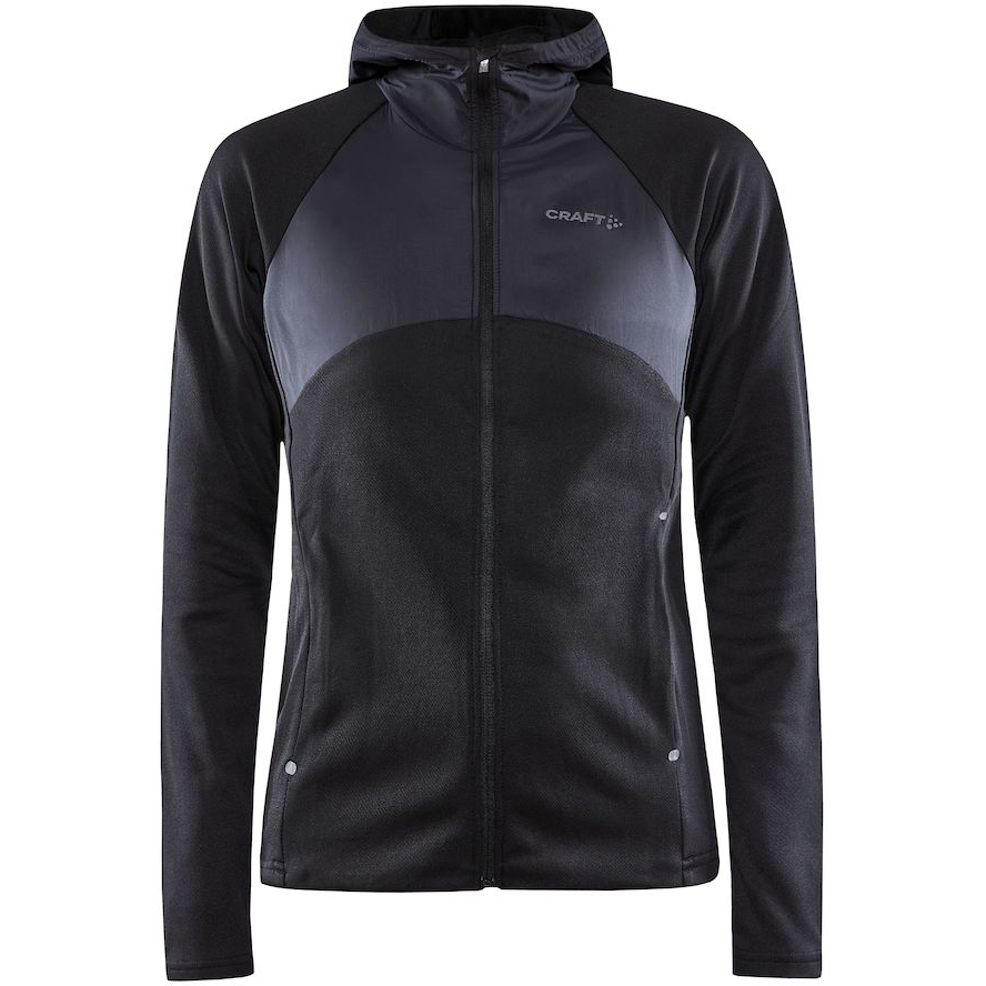 Craft Sportswear Men's ADV Essence Jersey Hood Jacket, Windproof Full Zip  Athletic Workout Running Jacket