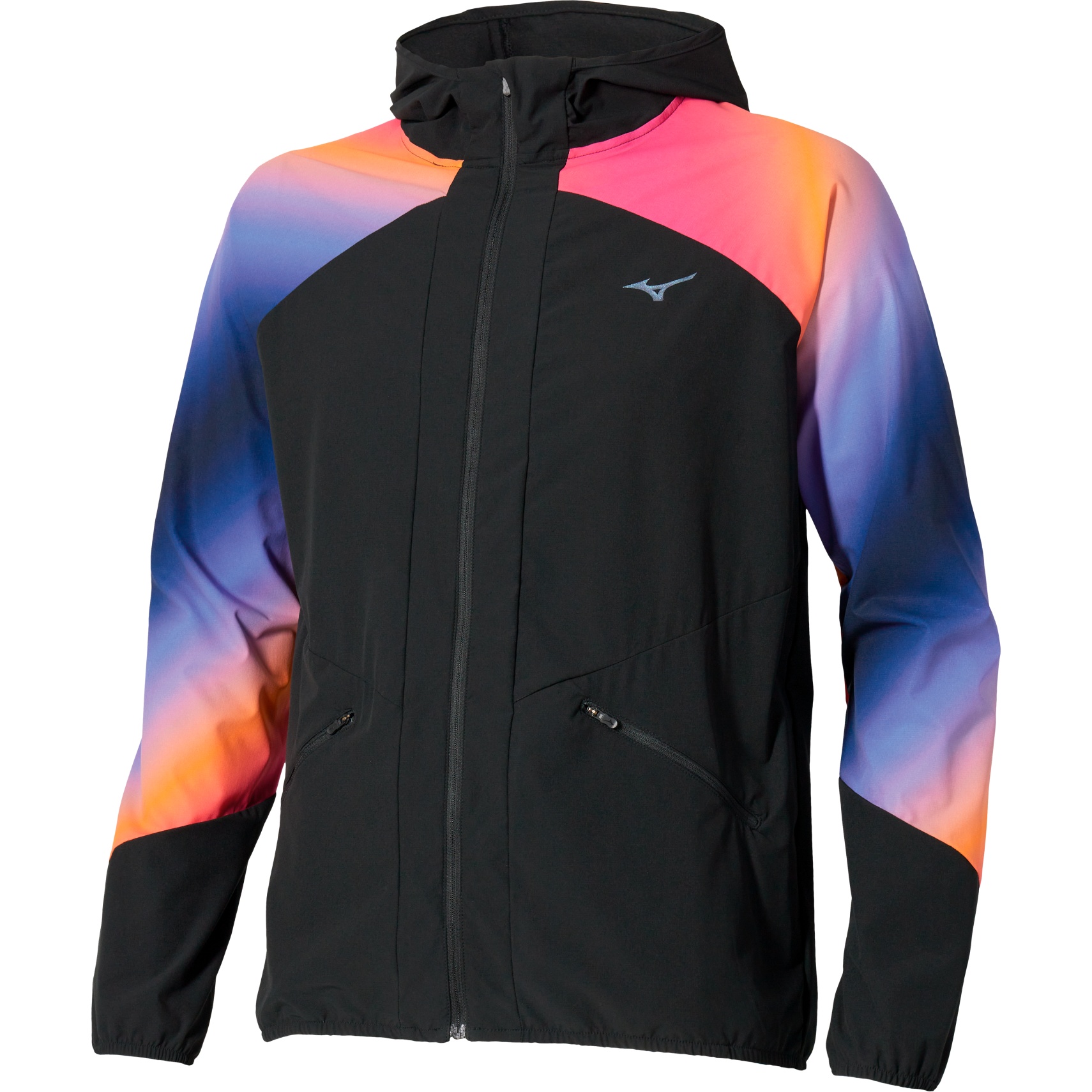 Mizuno Active Alpha Hodded Jacket Men - Yuuyake | BIKE24