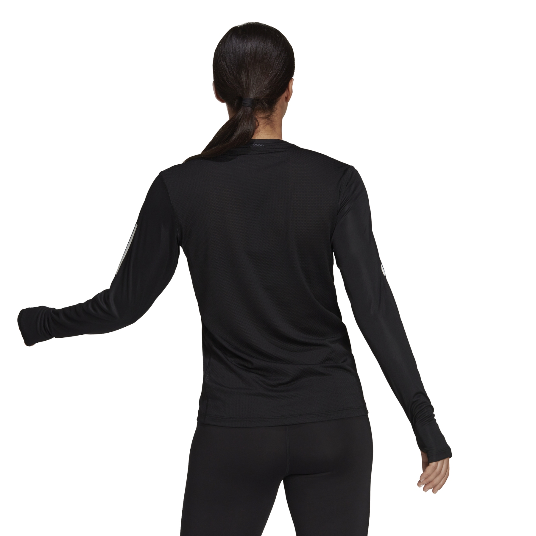 adidas Own the Run Longsleeve Tee Women - black H59272 | BIKE24
