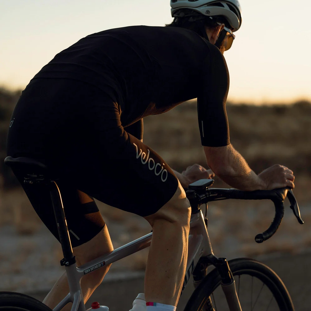 Velocio Cuissard à Bretelles Court Cycliste Homme Concept Noir