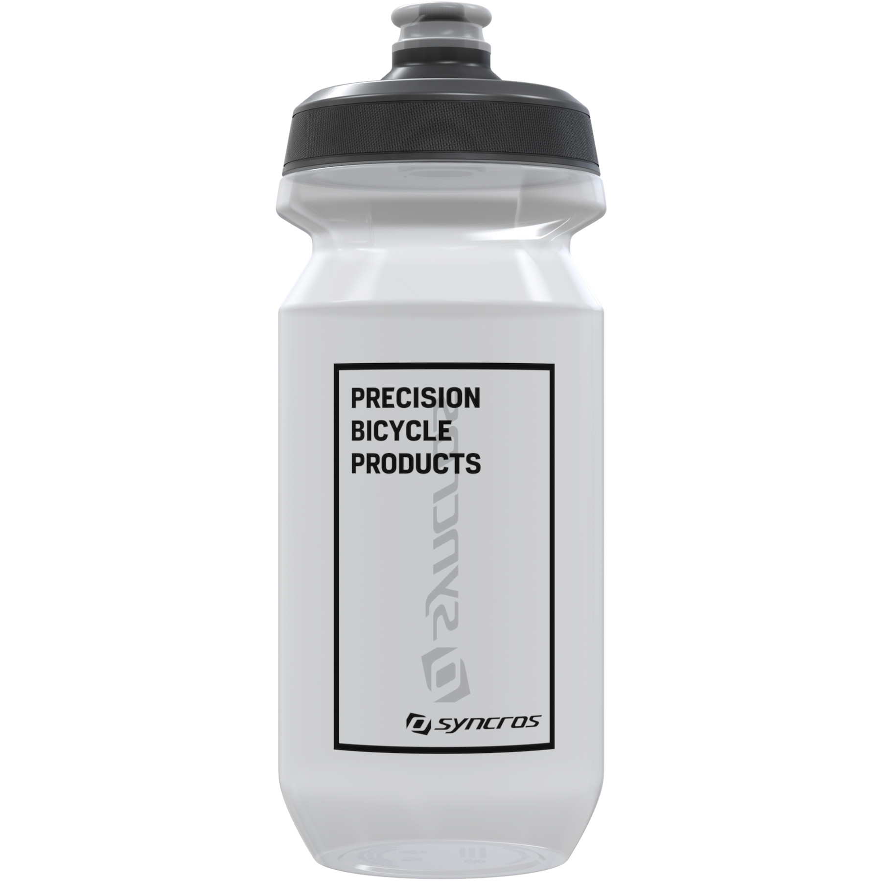 Produktbild von Syncros G5 Corporate Trinkflasche - 600ml - clear white/black