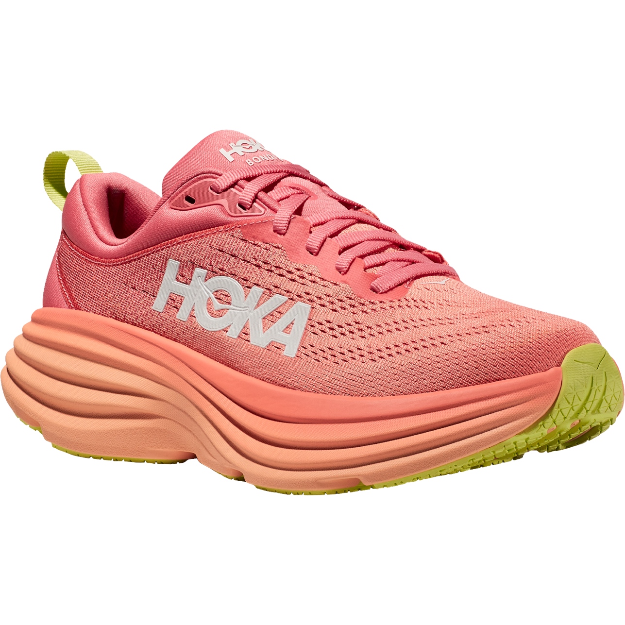 Picture of Hoka Bondi 8 Running Shoes Women - coral / papaya