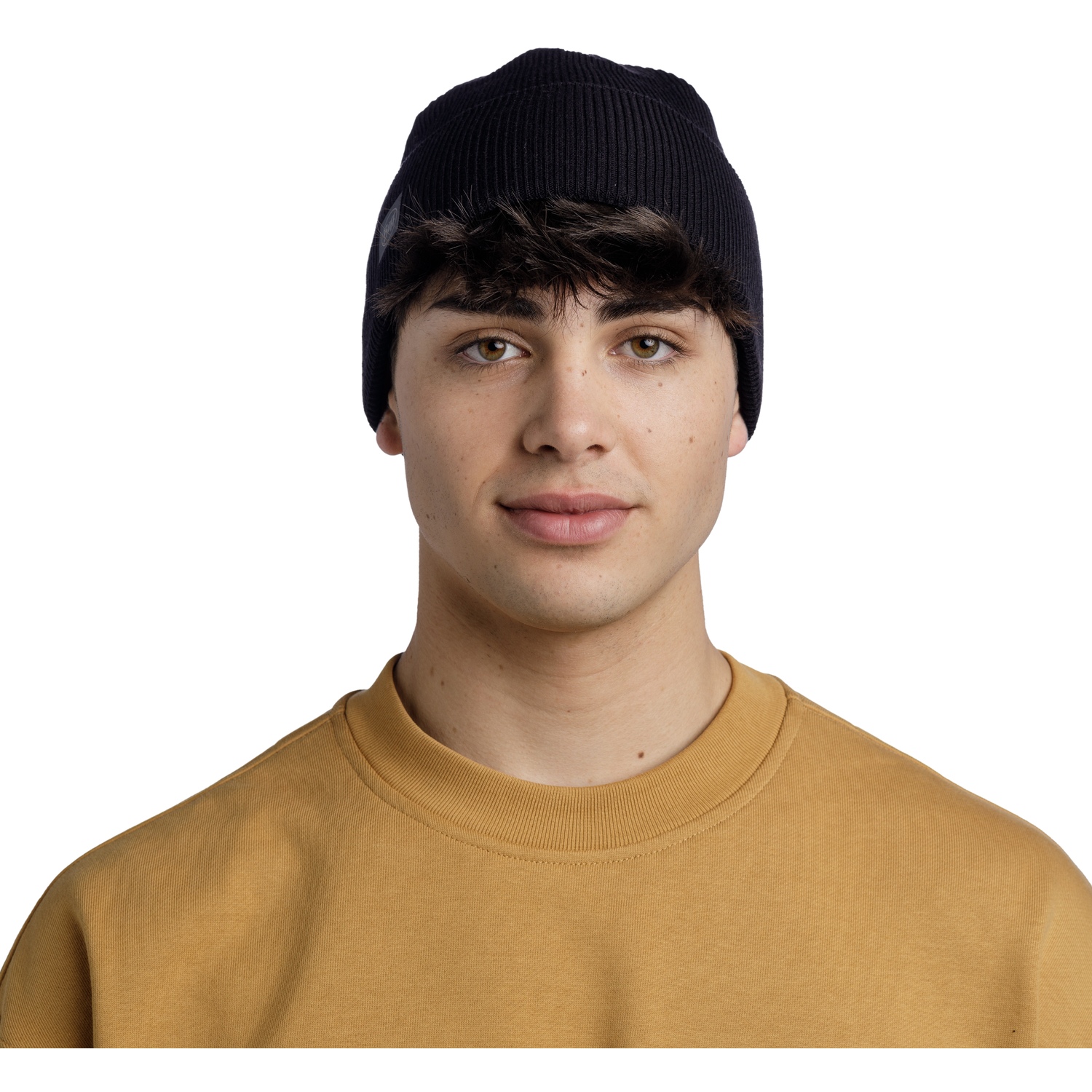 Gorra Buff 5 Panel Explore Reige Negra