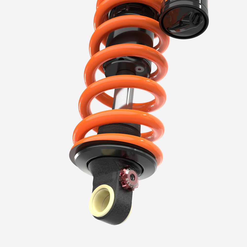 FOX DHX 205×62.5 FOX 425ib×2.65/67mm FOX DHX Rear Shock - Factory | Coil | Trunnion | with