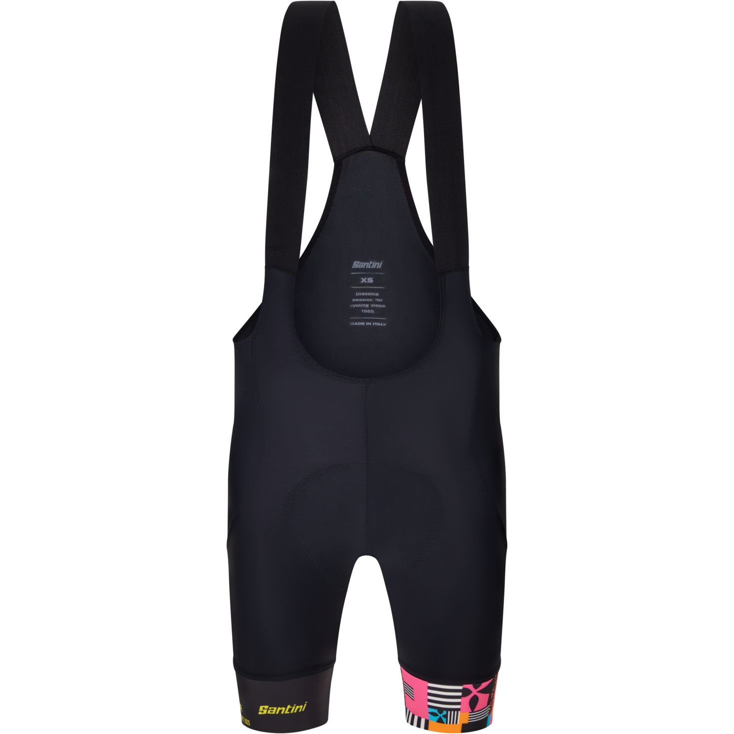 Santini Cuissard à Bretelles Court Cycliste Femme Grand Départ