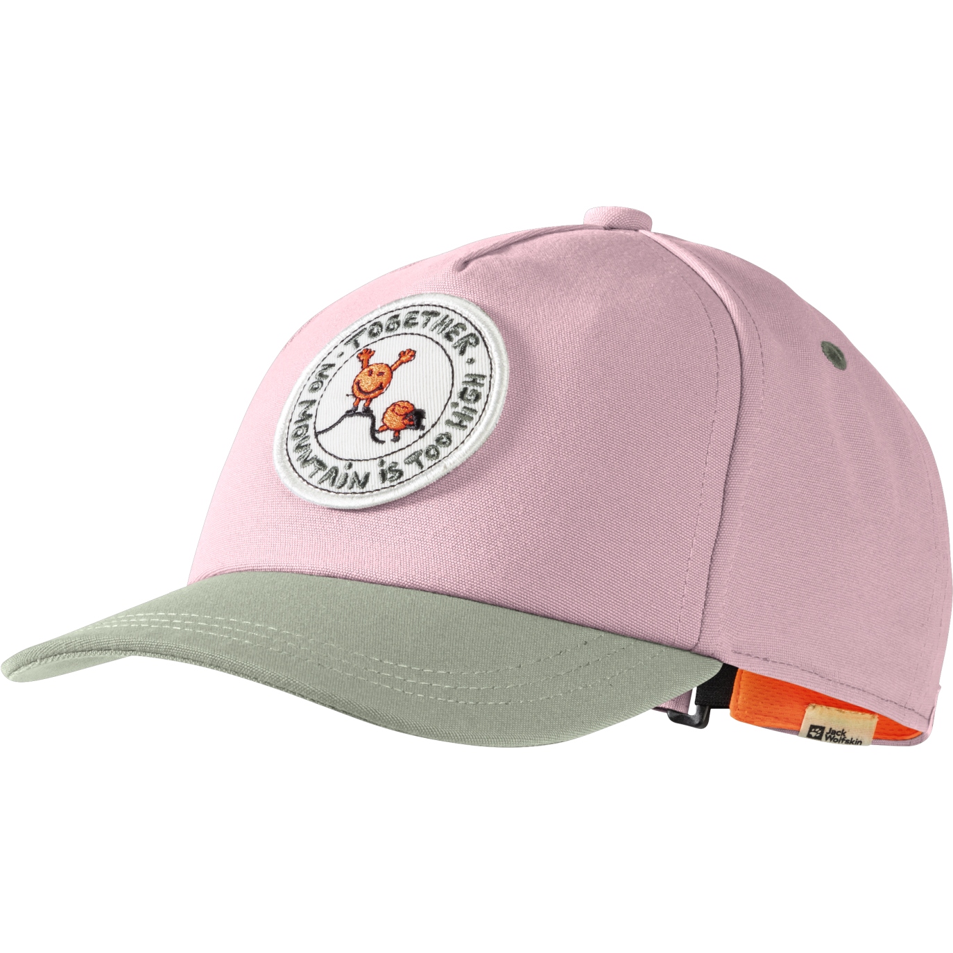 Picture of Jack Wolfskin Smileyworld Badge Cap Kids - water lily