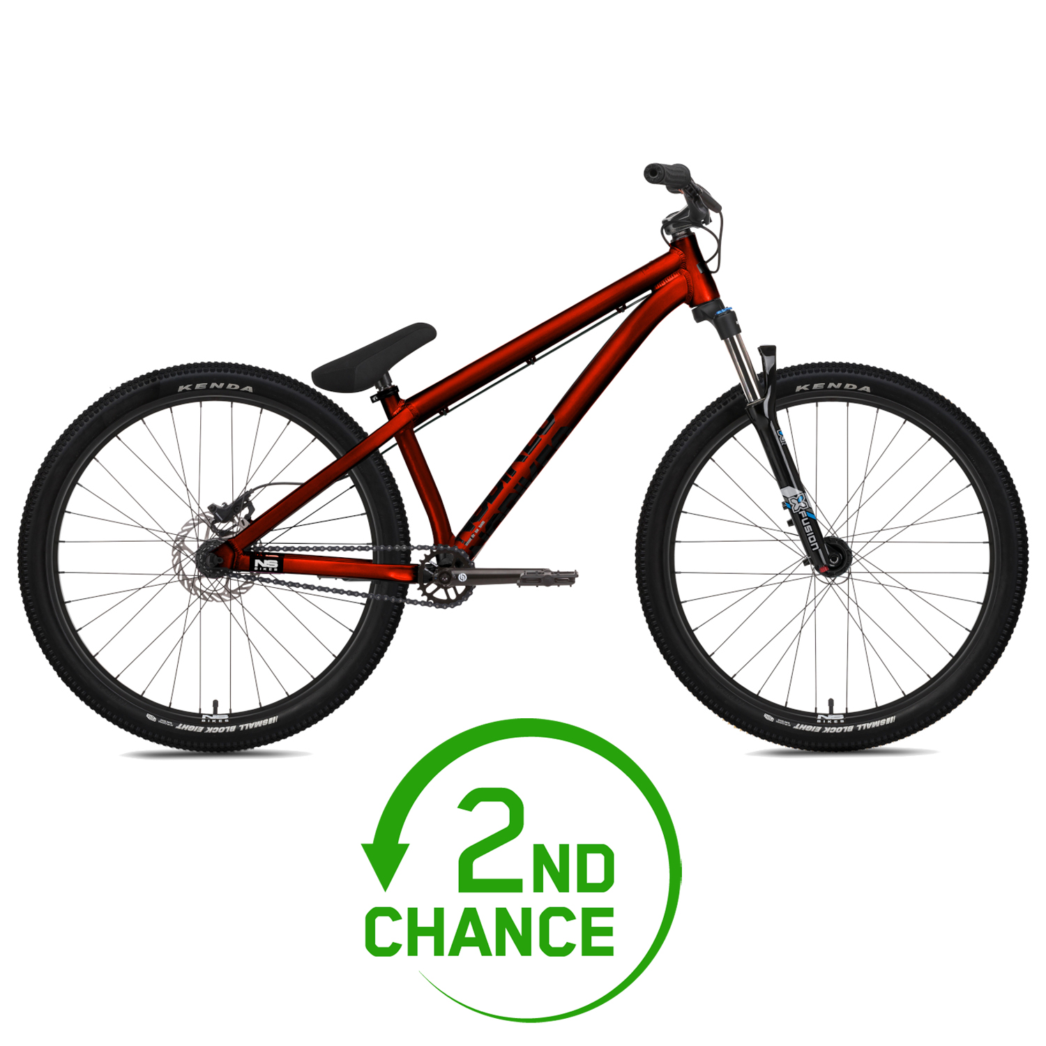 Image of NS Bikes MOVEMENT 2 - 26" Dirt Bike - 2022 - red - 2nd Choice
