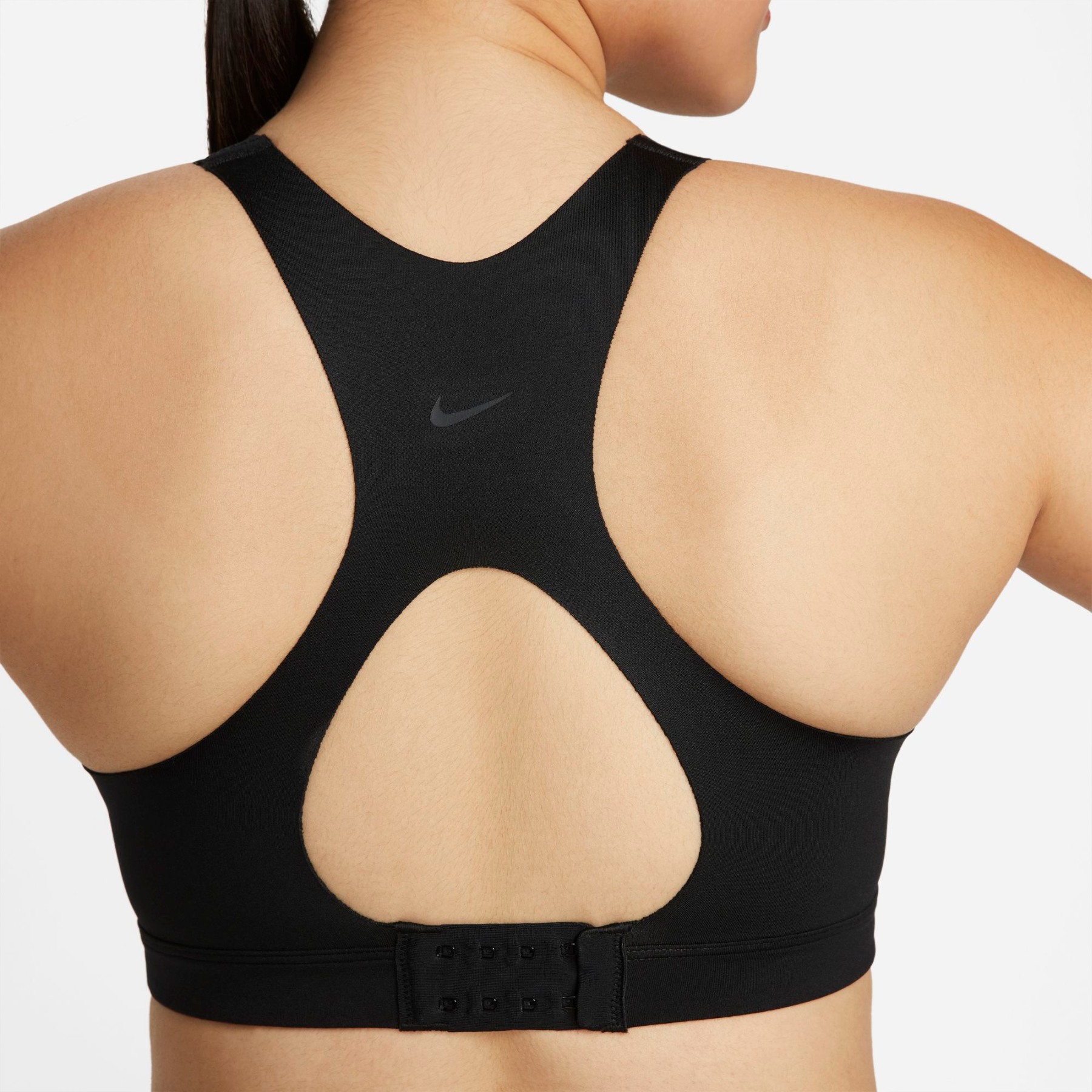 Nike Alpha Women's High-Support Padded Zip-Front Sports Bra # S