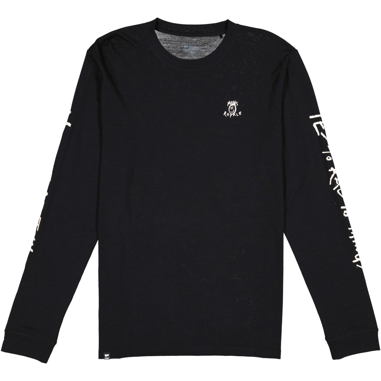 Produktbild von Mons Royale Icon Merino Air-Con Langarmshirt Herren - schwarz