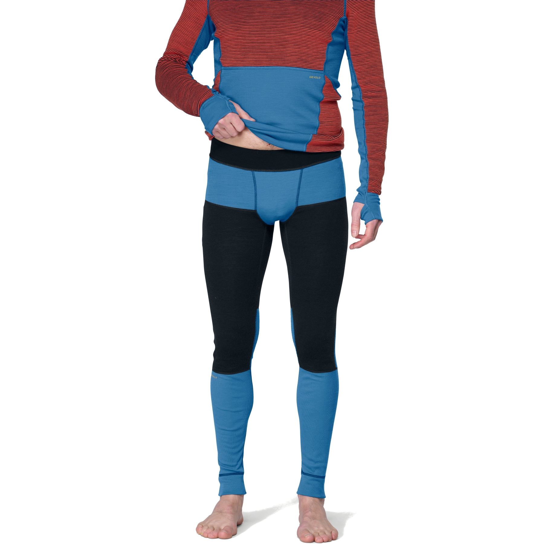 Мужские кальсоны из мериноса Devold Tuvegga - 195A Cayenne