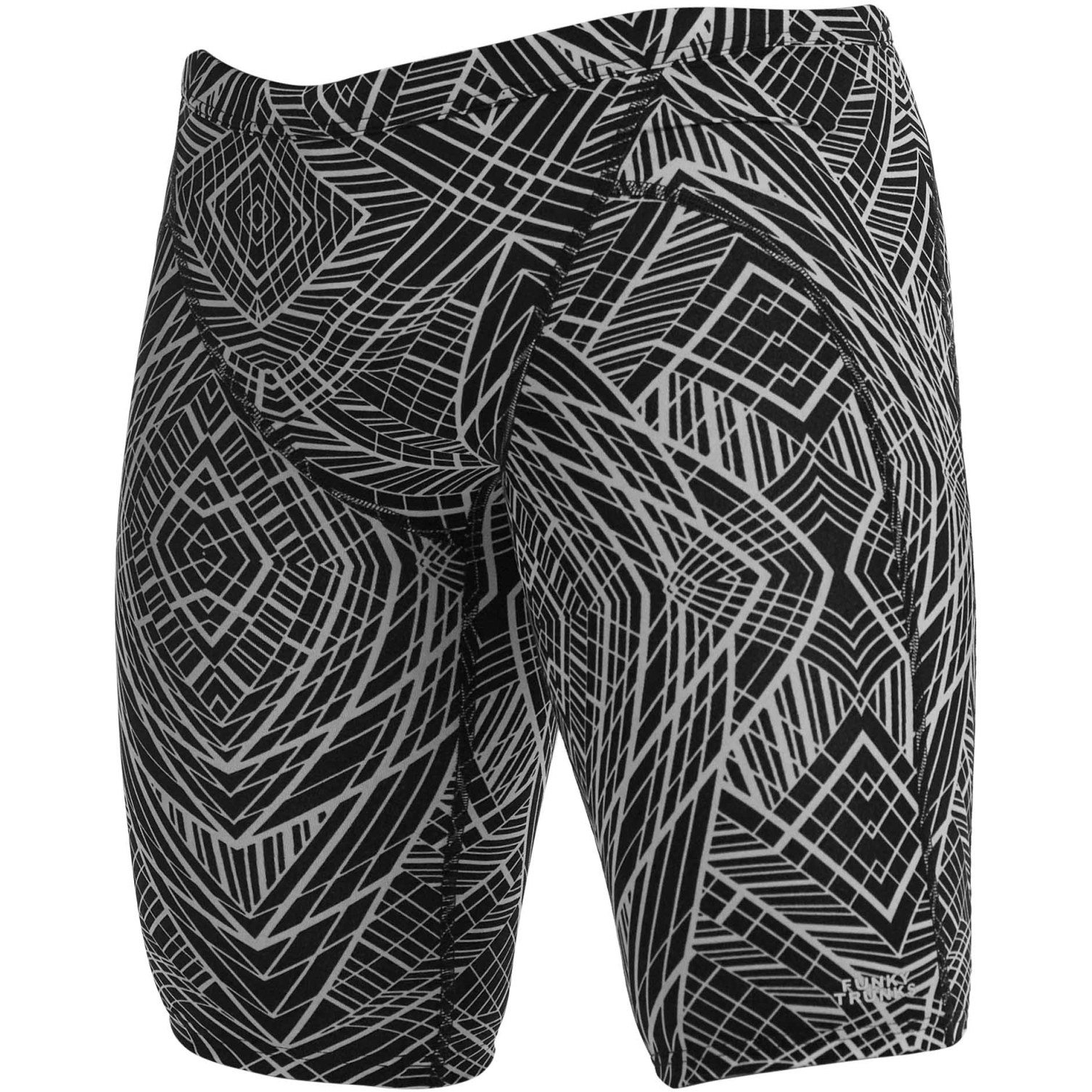 Photo produit de Funky Trunks Short de Bain Homme - Training Eco Jammers - Space Signals
