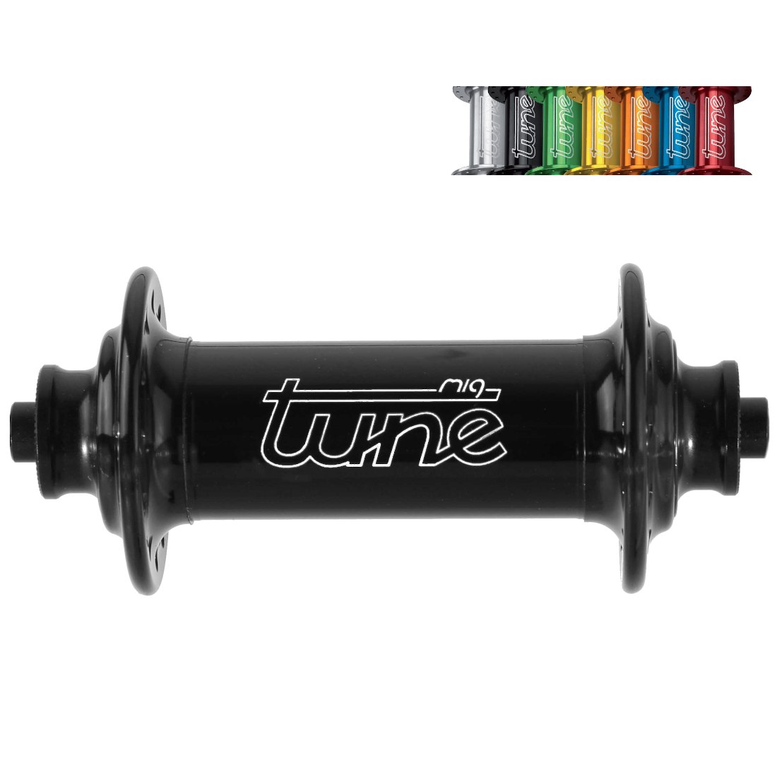 Productfoto van Tune MIG Front Hub - Standard Bearings - QR - 28 hole