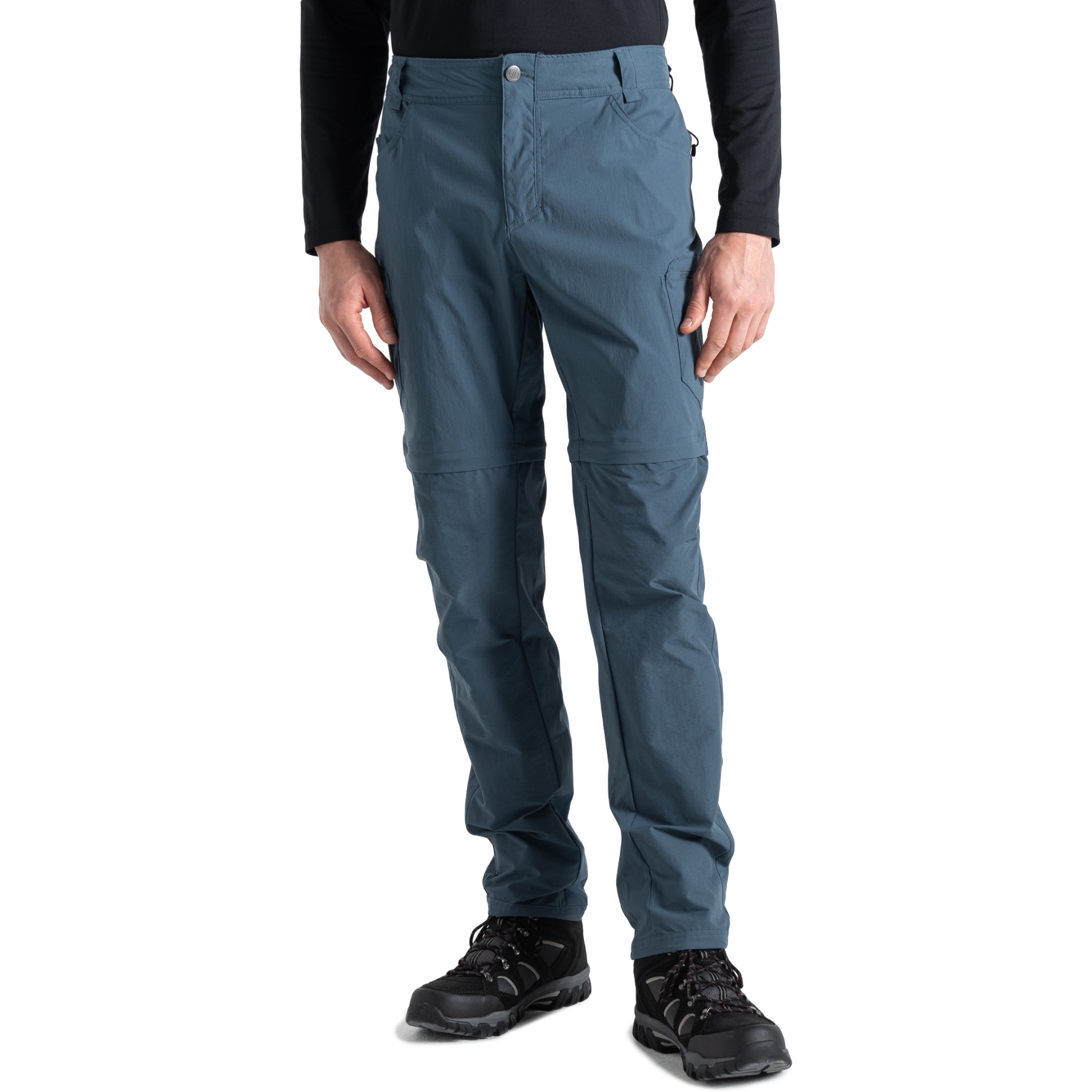 Immagine prodotto da Dare 2b Pantaloni con Zip Gamba Rimovibile - Tuned In II - gamba standard - Q1Q Orion Grey