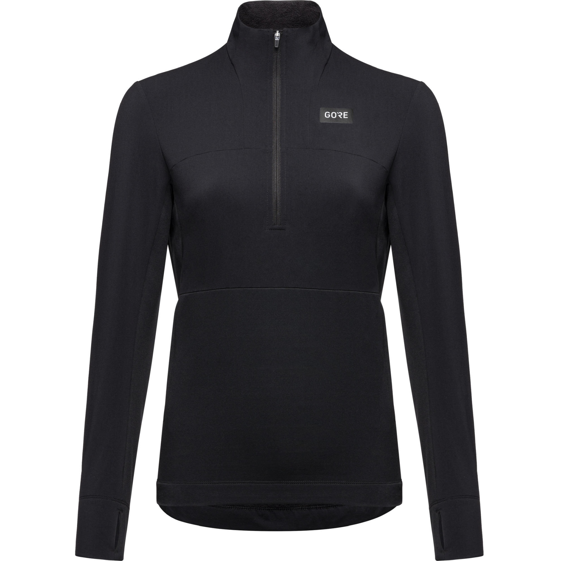 Productfoto van GOREWEAR TrailKPR Hybrid 1/2-Zip Women&#039;s Shirt - black 9900
