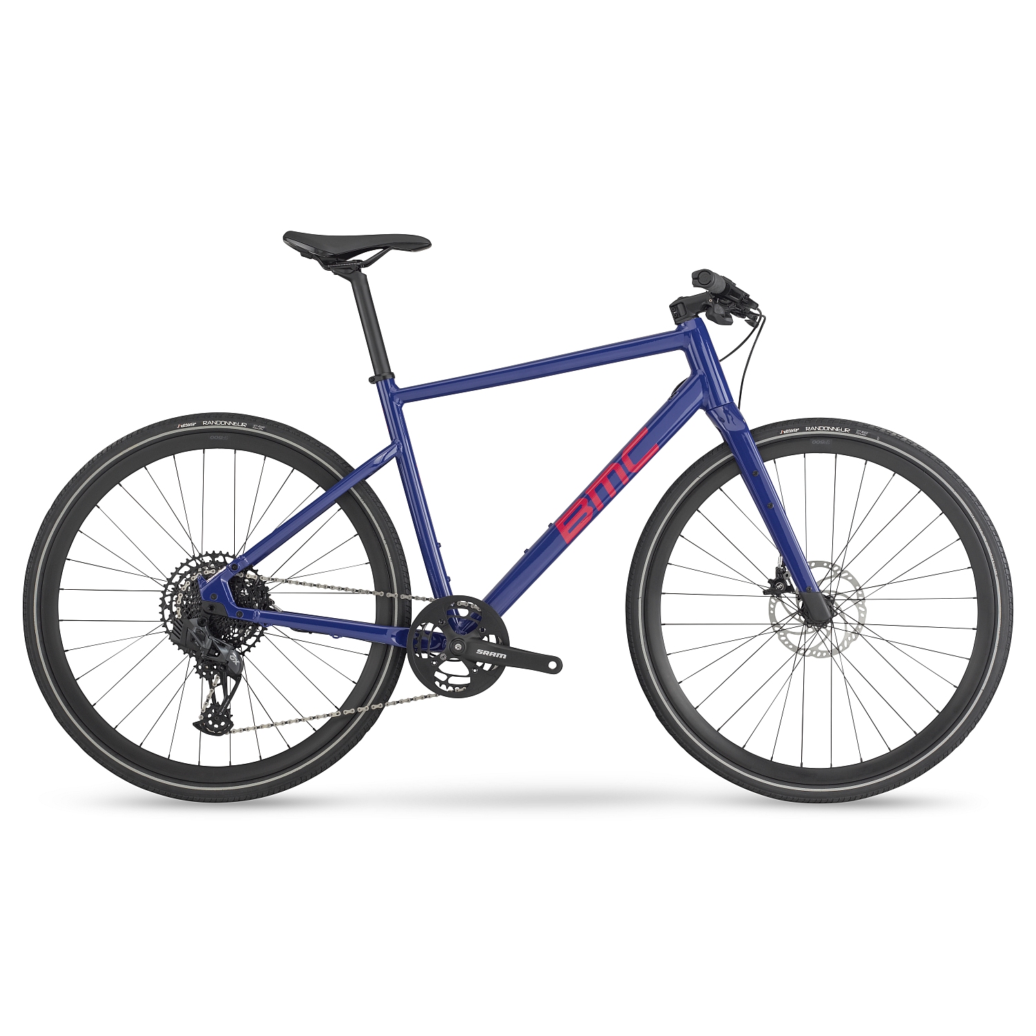 Productfoto van BMC ALPENCHALLENGE AL ONE - Fitness Bike - 2023 - ultramarine blue / neon red