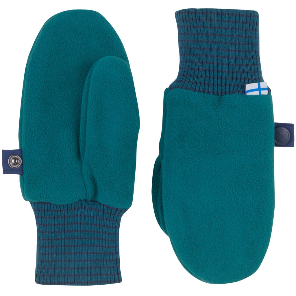 Picture of Finkid PUPUJUSSI Kids Mittens - deep teal/navy